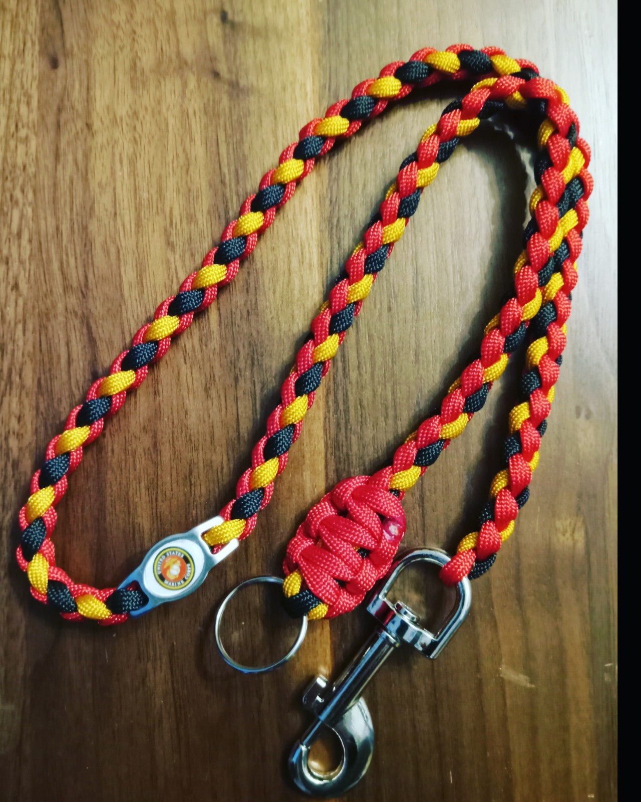 Usmc United States Marine Corps Para-Chain Wallet Keychain Lanyard Usmc United States Marine Corps Para-Chain Wallet Keychain Lanyard