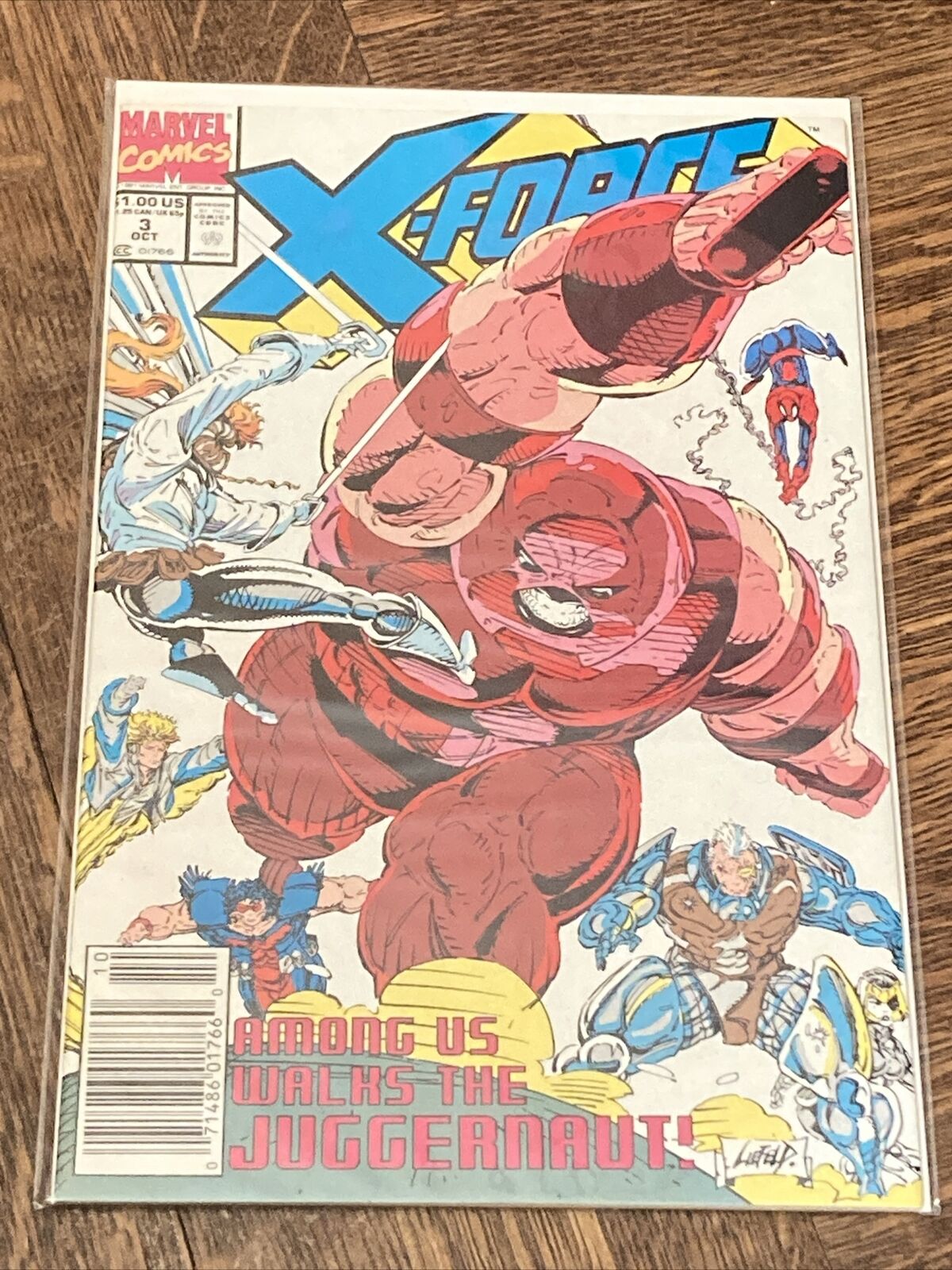 X-Force #3 Newsstand Rob Liefeld Marvel Comics 1991- Copper Age- B&B