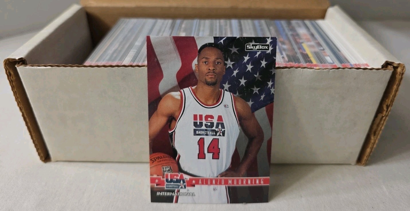 1994 Skybox Team USA Basketball Lot Of 400 Cards W/ Duplicates 1994 Skybox Team USA Basketball Lot Of 400 Cards W/ Duplicates