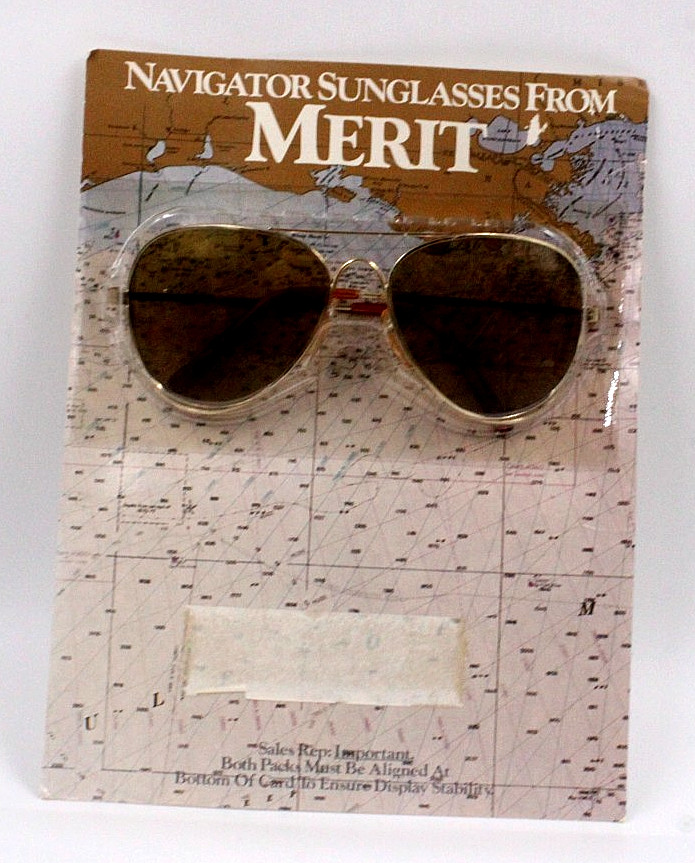 Navigator sunglasses From Merit NEW OLD STOCK 1985 VINTAGE Navigator sunglasses From Merit NEW OLD STOCK 1985 VINTAGE