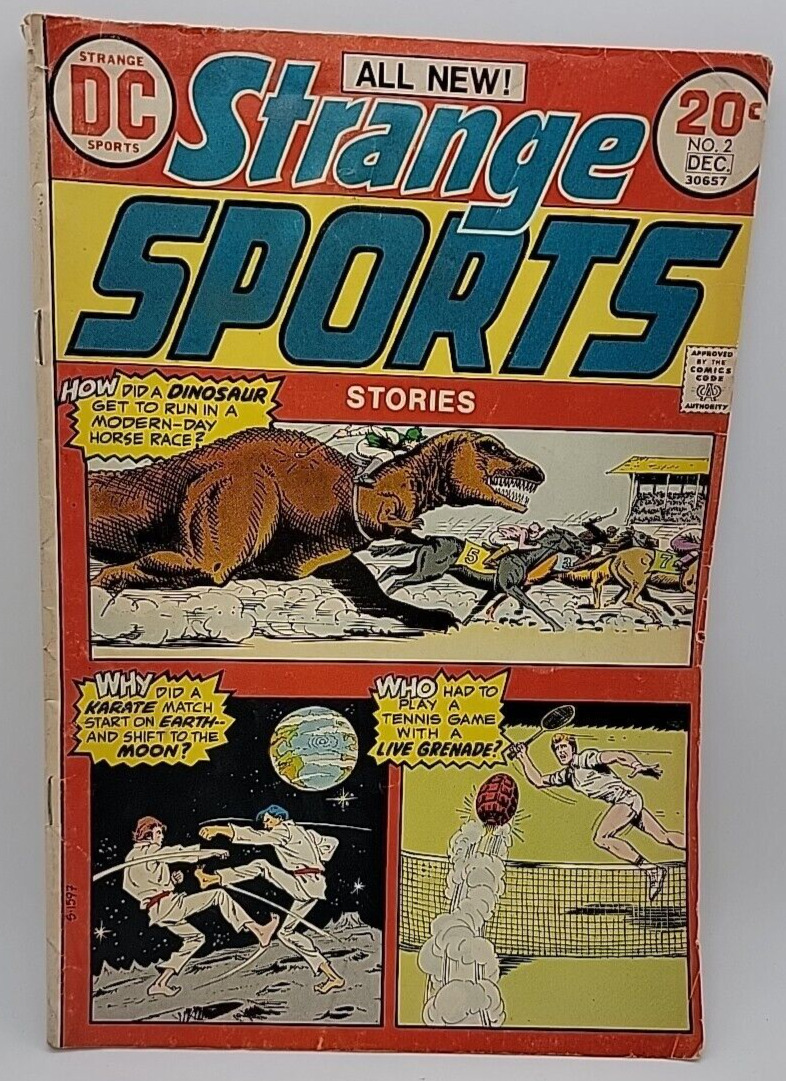 1973 DC Comics Strange Sports Issue No 2