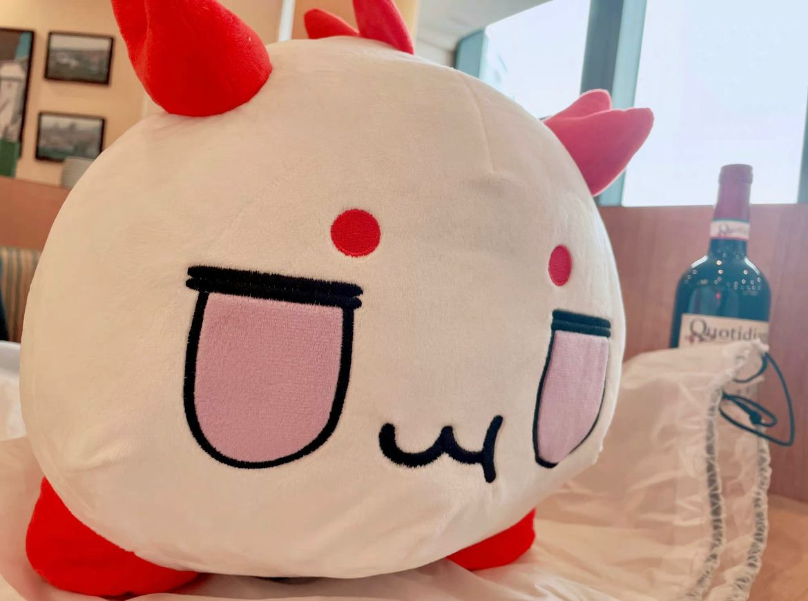 67cm Official Game Arknights Nian Plush Doll Pillow Stuffed Toy Anime Plushie 