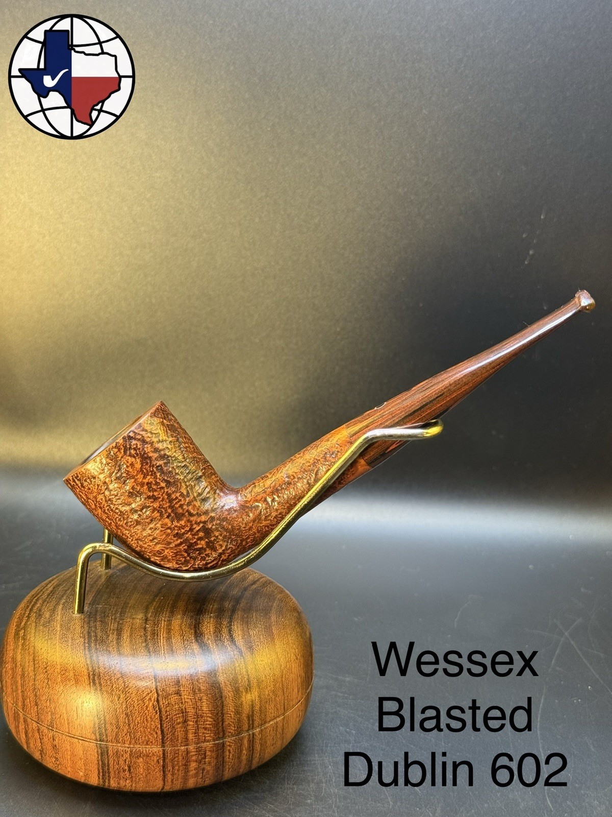 Vintage Wessex Blasted Dublin 602 Tobacco Pipe