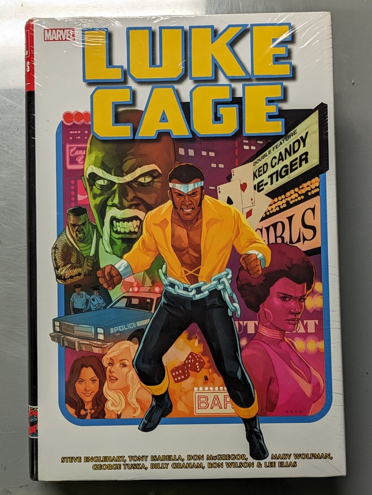 Marvel Luke Cage Hero For Hire Power Man Vol 1 Omnibus Hardcover HCDJ New/Sealed
