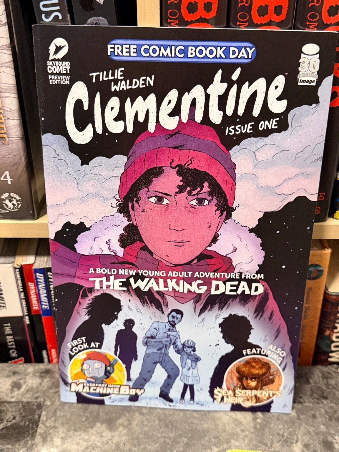 Clementine Issue One Image Comics Tillie Walden FCBD Walking Dead