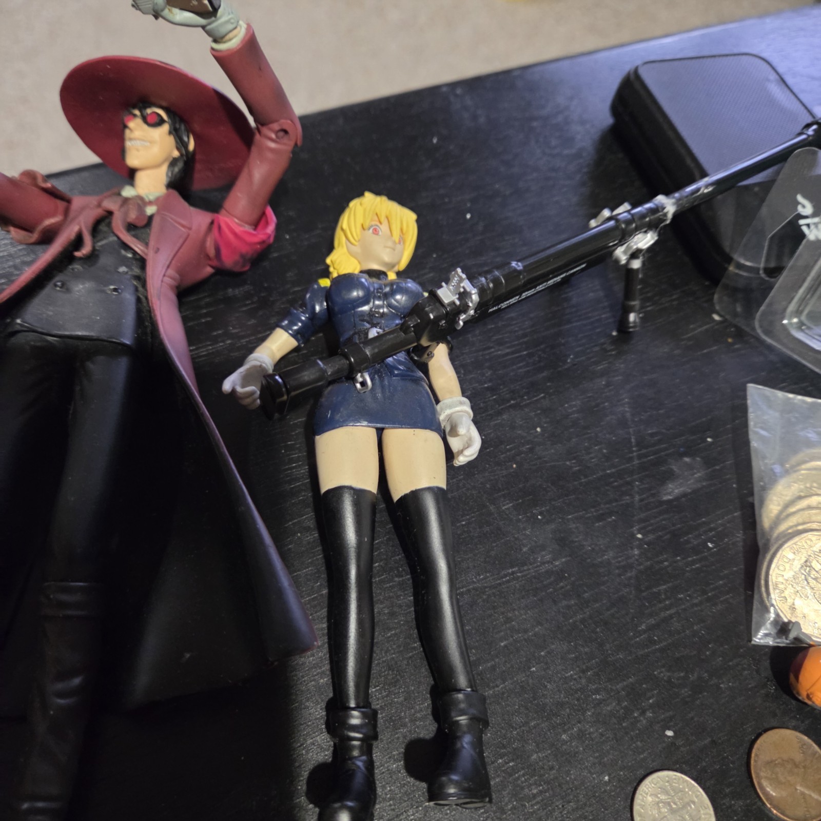 Hellsing/Seras Victoria figure Lot (2) Yamato Manga Anime Seras Victoria vintage Hellsing/Seras Victoria figure Lot (2) Yamato Manga Anime Seras Victoria vintage