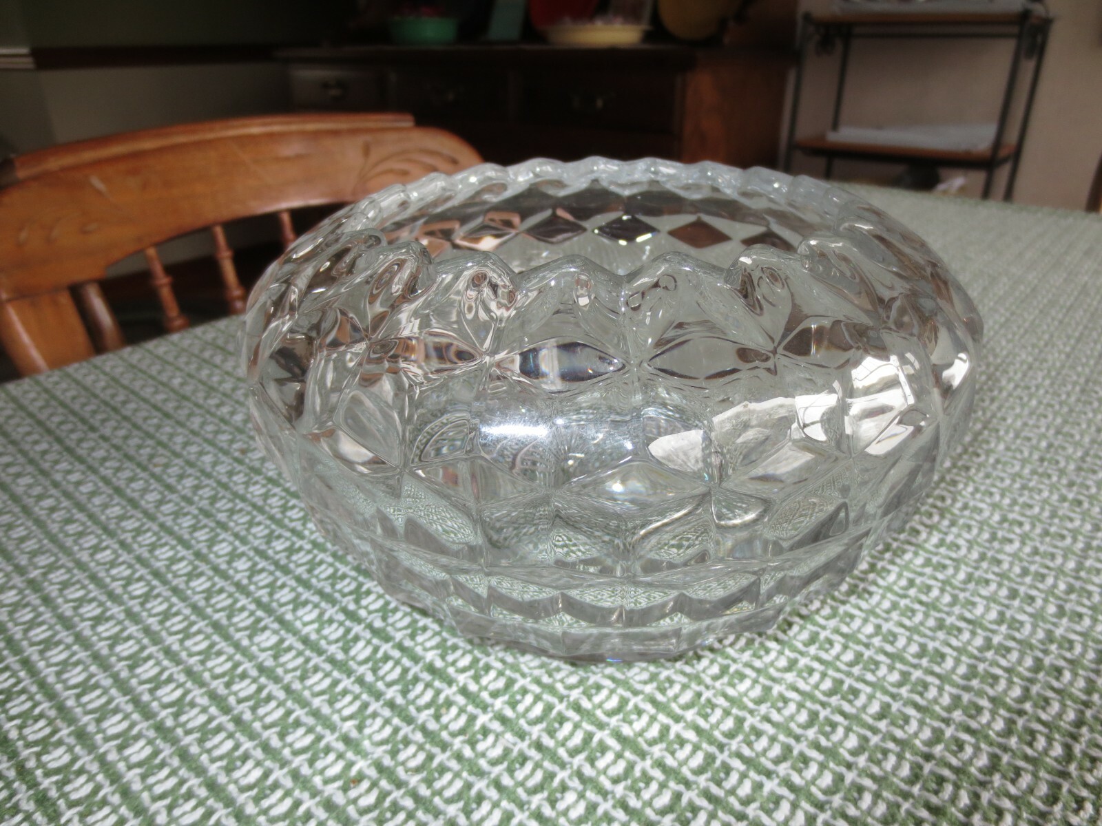 1970's FOSTORIA  AMERICAN PATTERN Cupped in Footed 8