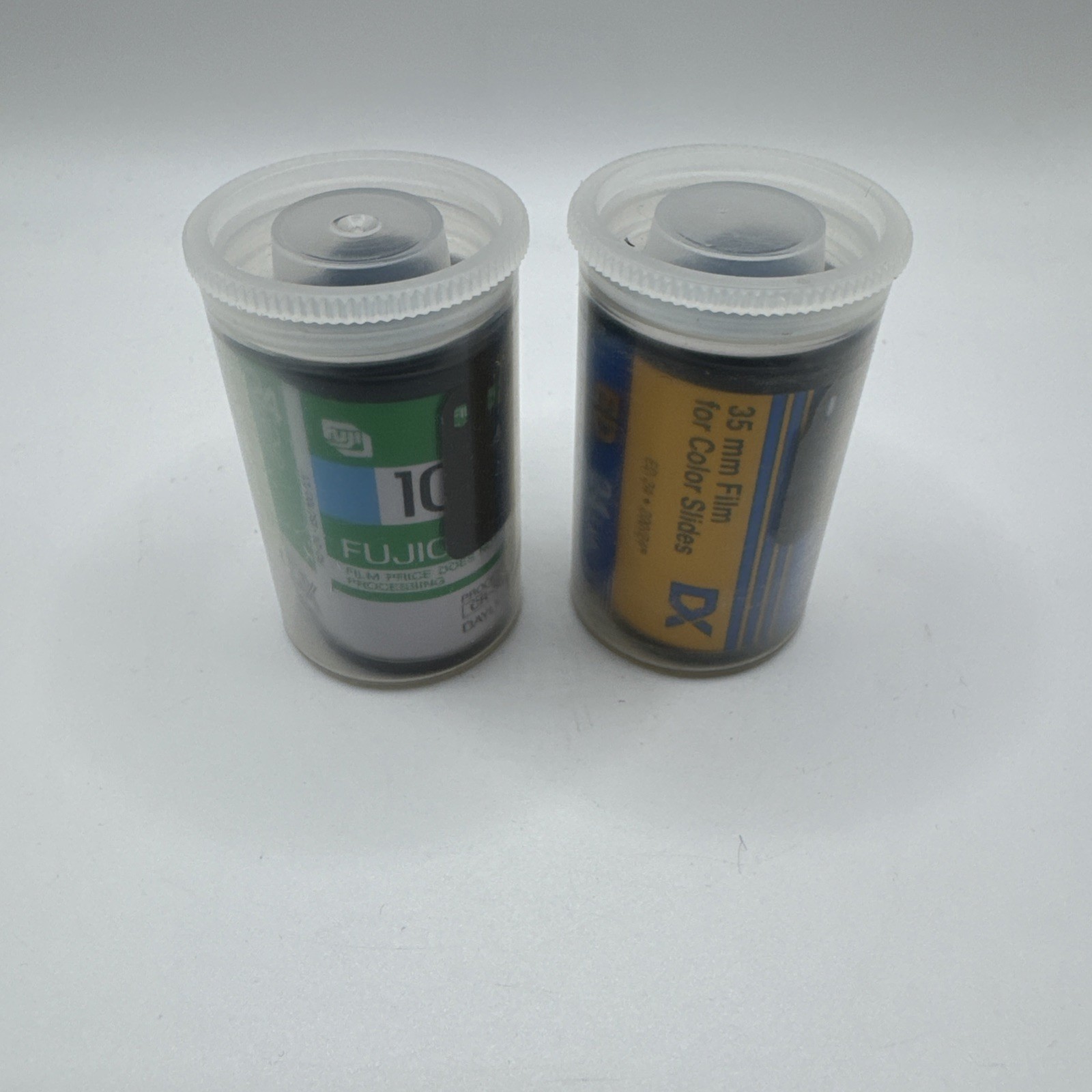 2 Rolls Fujichrome 100 Slide Film 35mm ISO 100 Kodak Ektachrome 200 Expired