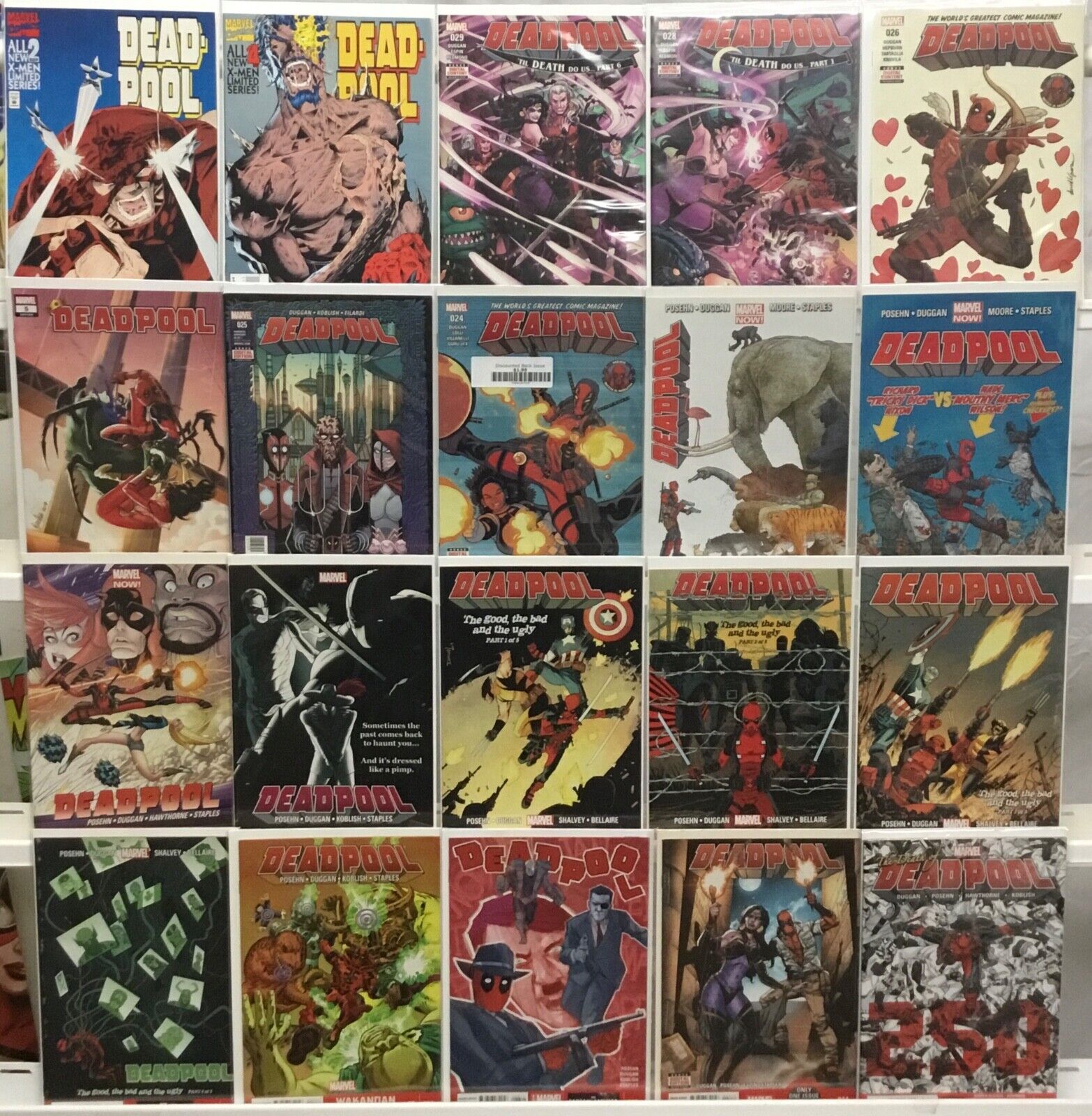 Marvel Comics - Deadpool - Comic Book Lot of 20 Issues