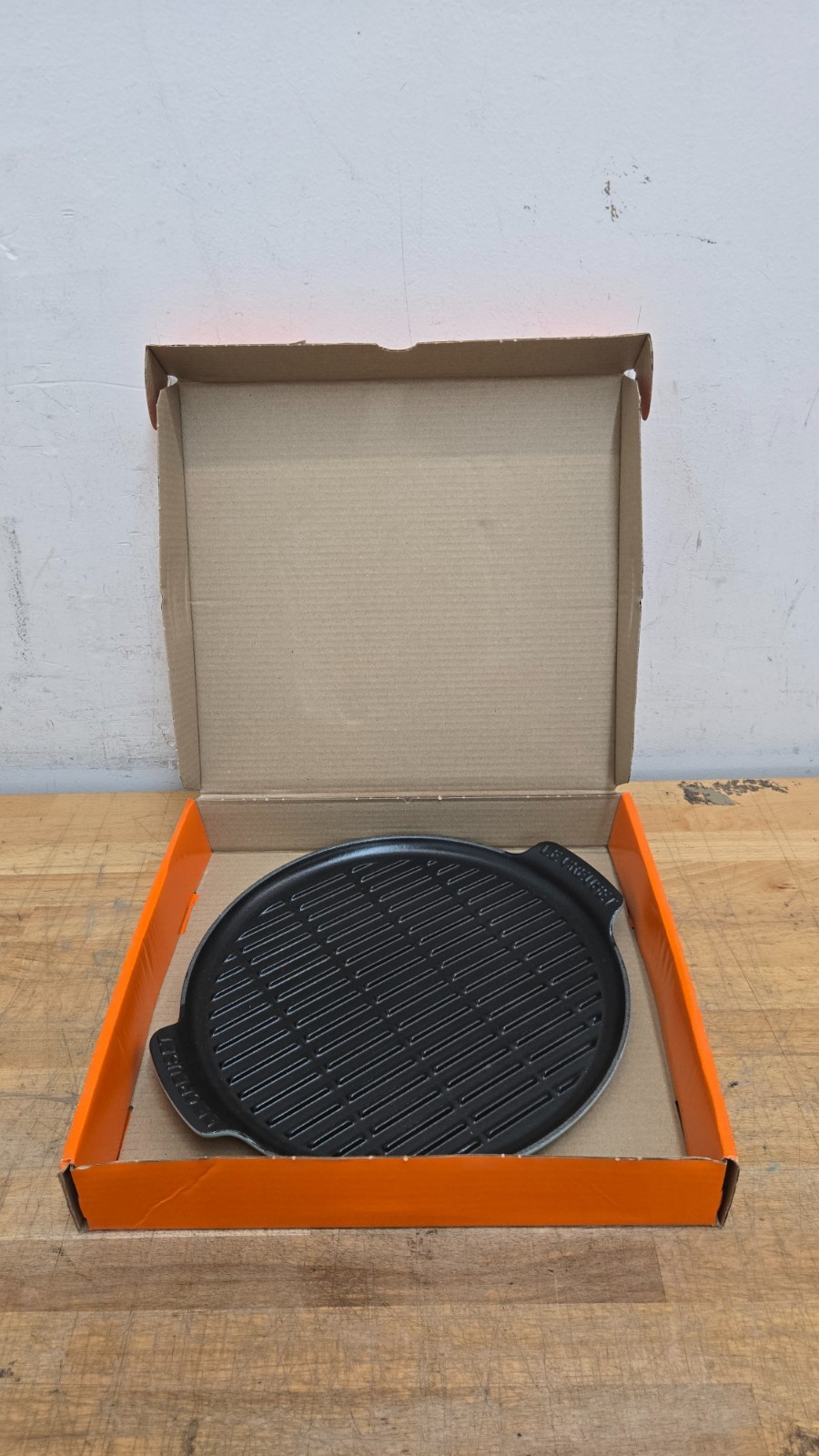 Le Creuset Enameled Cast Iron Bistro Grill Pan, 12.5\