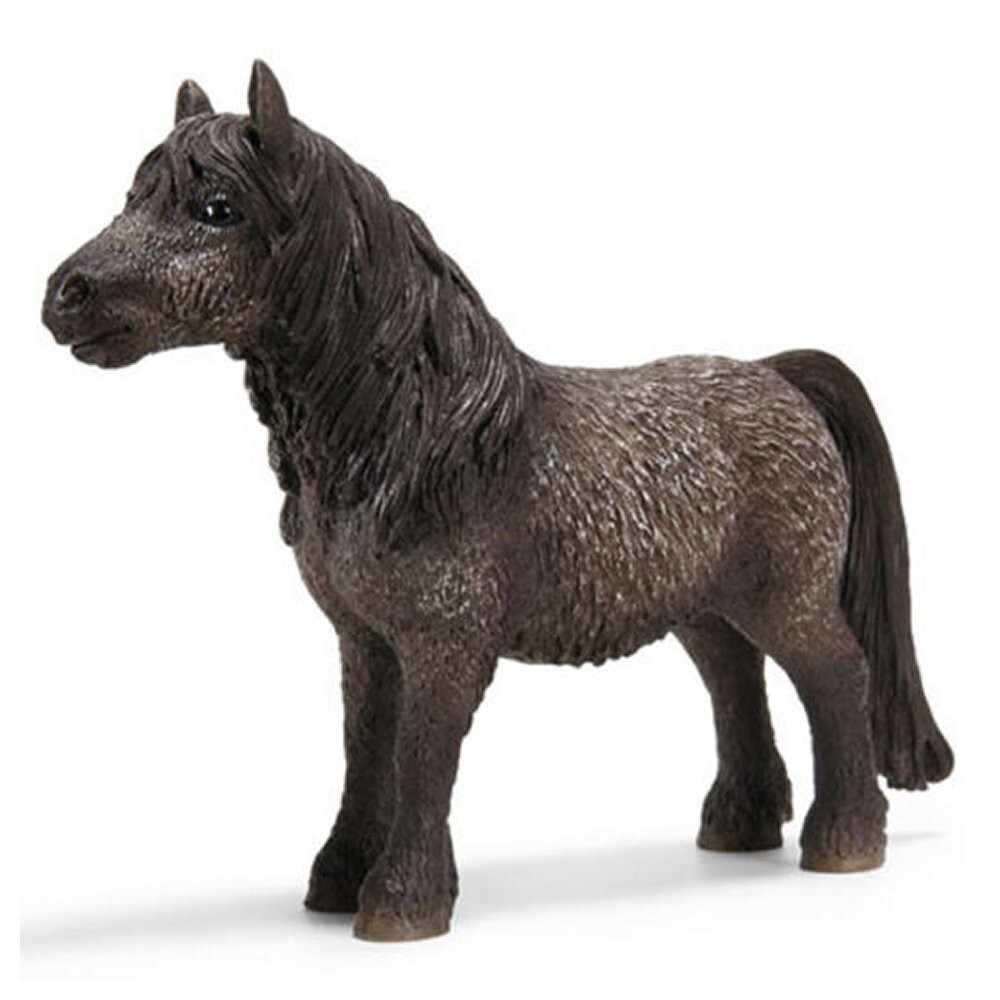 NEW Schleich 13662 Shetland Pony Stallion RETIRED horse equine farm life toy