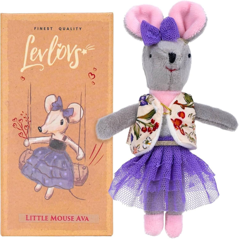 Levlovs Angelica Ballerina Doll Sissy Mouse In Mouse In A Baby Registry Gift