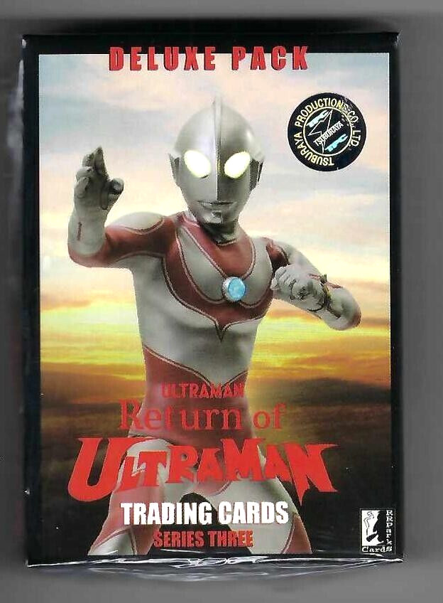 RETURN OF ULTRAMAN SER.3  DELUXE PACK-1 SKETCH CARD-METAL OR AUTOGRAPH + HITS +