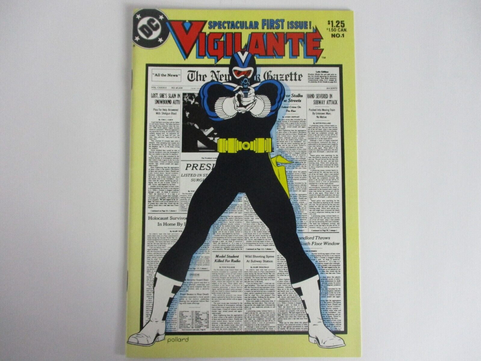 DC Comics VIGILANTE #1 November 1983 LOOKS GREAT