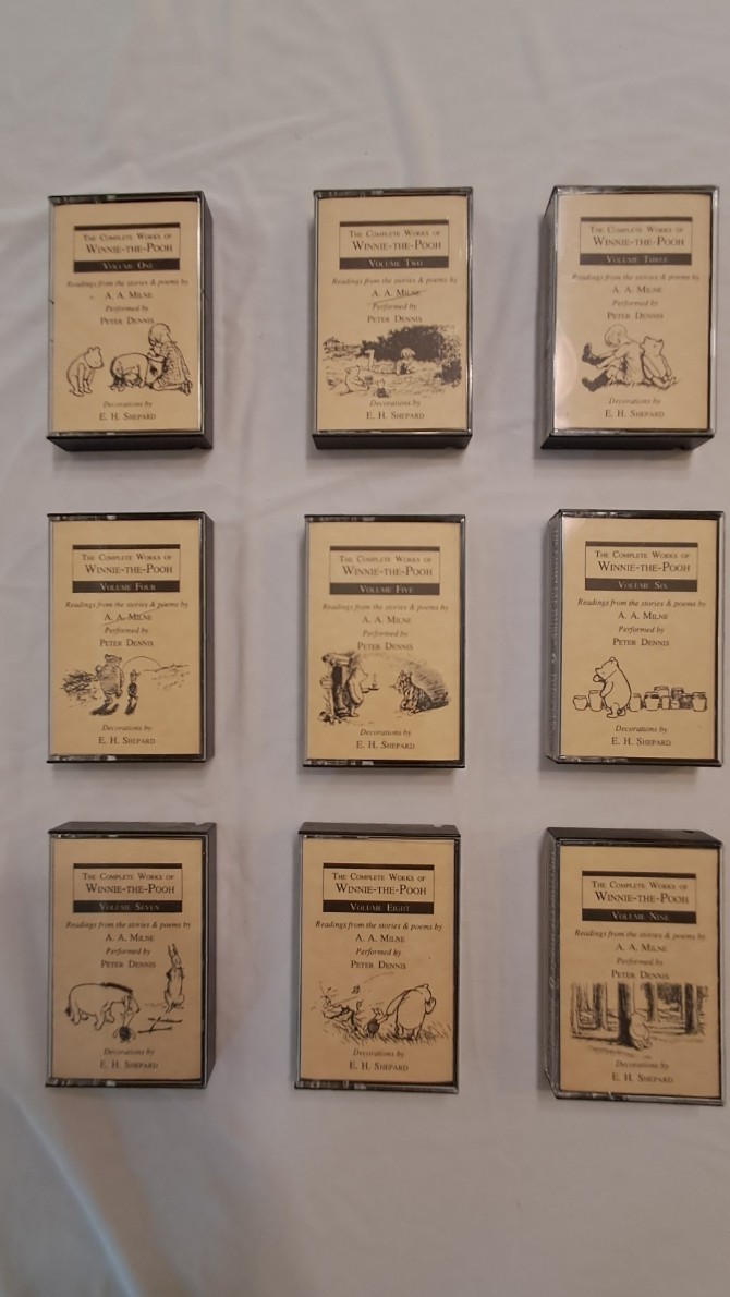 The Complete Works of Winnie The Pooh: 9 Cassette Box Set 1990 Audiobook Disney The Complete Works of Winnie The Pooh: 9 Cassette Box Set 1990 Audiobook Disney