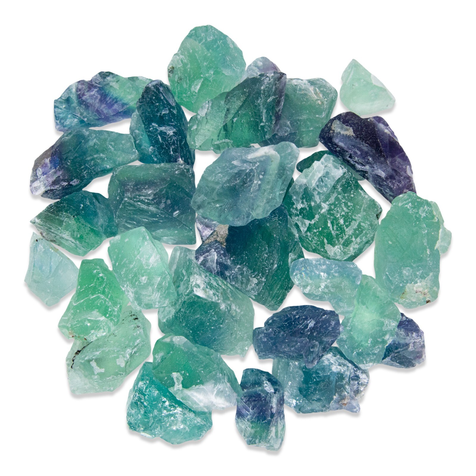 Raw Fluorite Crystals - Bulk Rough Stones - Healing Crystals Natural Gemstones Raw Fluorite Crystals - Bulk Rough Stones - Healing Crystals Natural Gemstones
