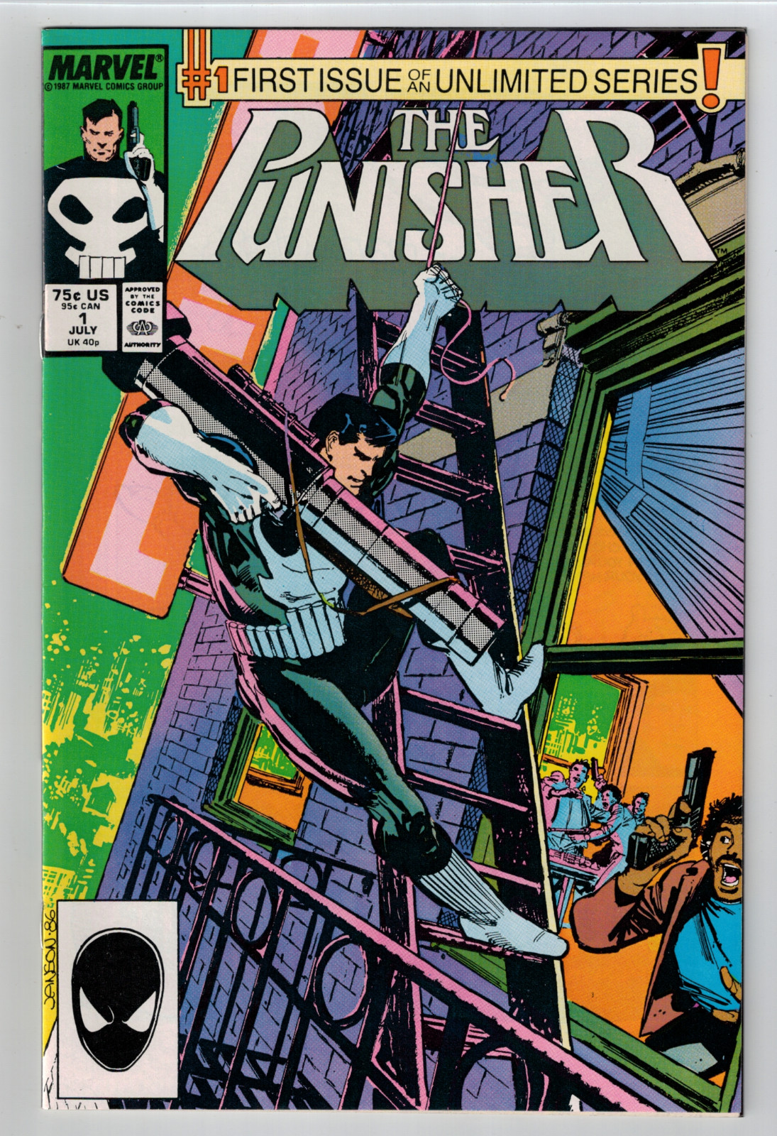 The Punisher #1 (Marvel Comics July 1987) MINT CONDITION