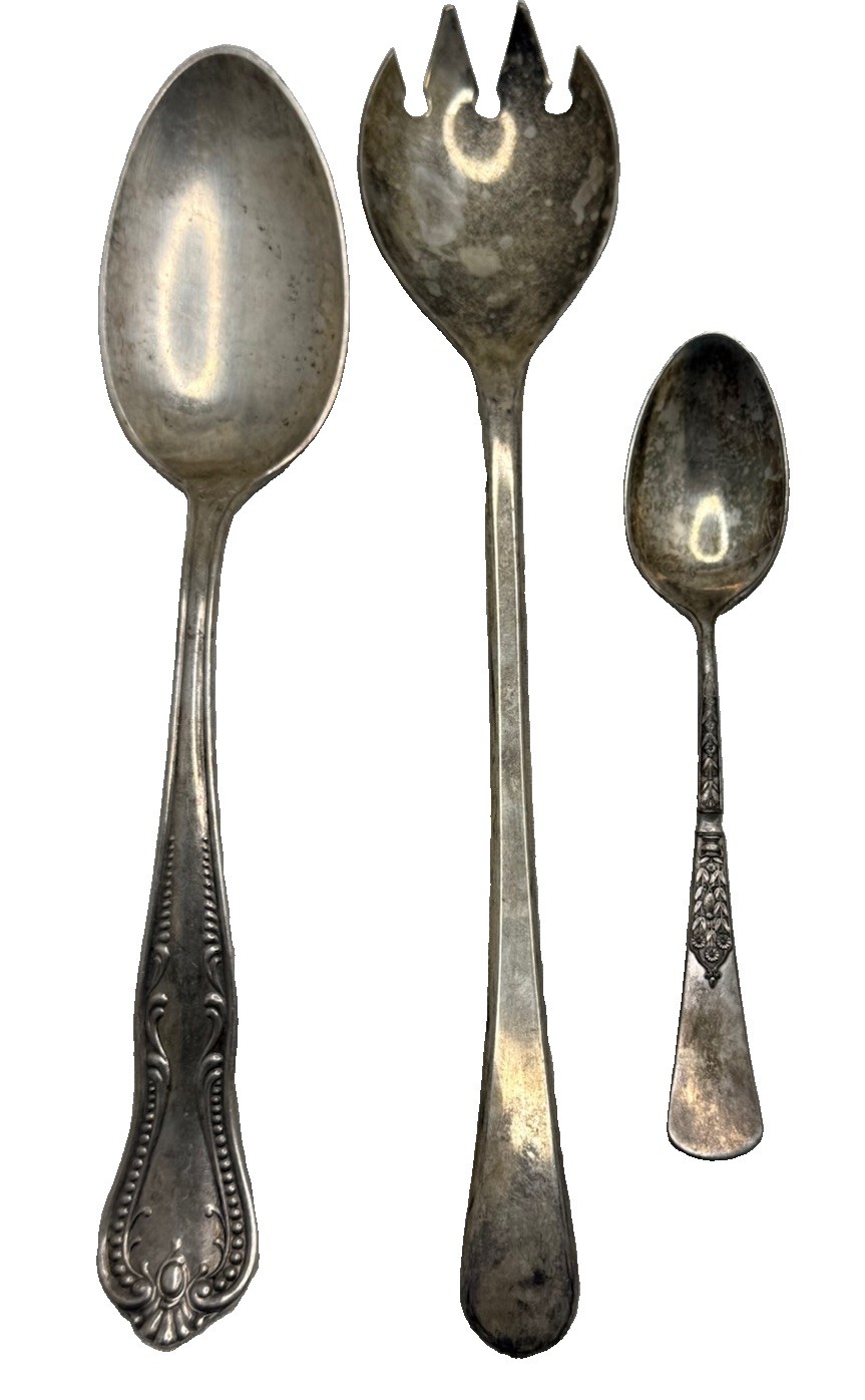 Vtg Sterling Silver Plated Serving Pieces Reed & Barton Shepherd & Bennet Gorham Vtg Sterling Silver Plated Serving Pieces Reed & Barton Shepherd & Bennet Gorham