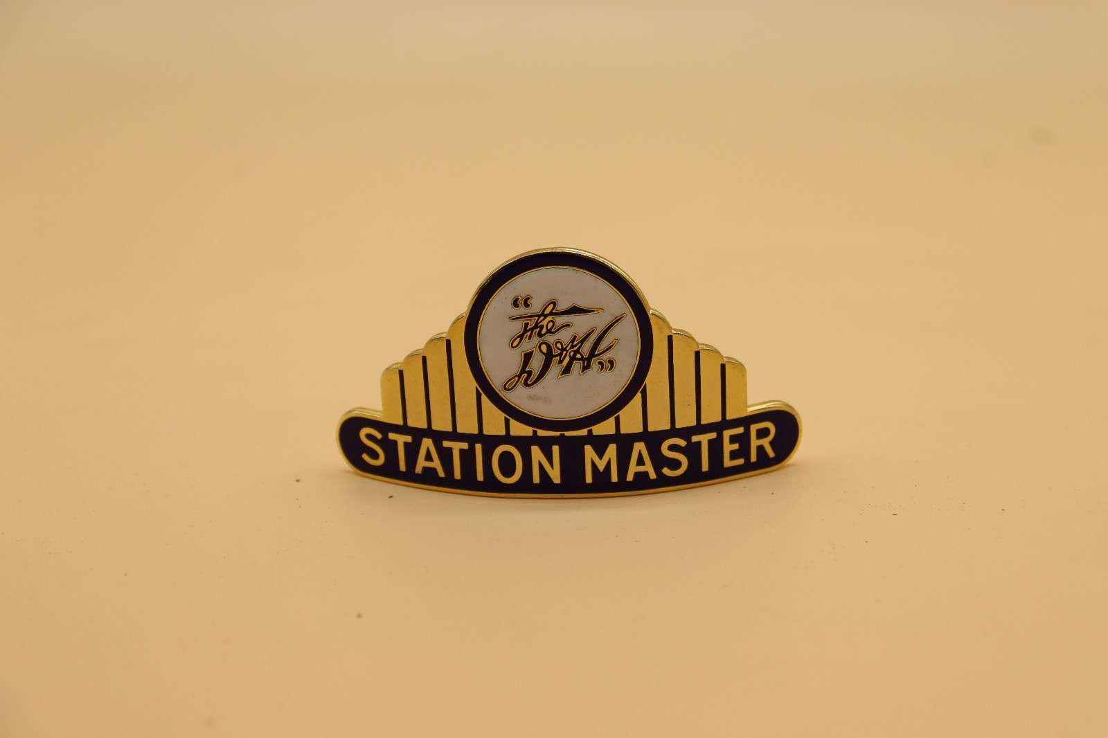 Delaware & Hudon Station Master Hat Badge