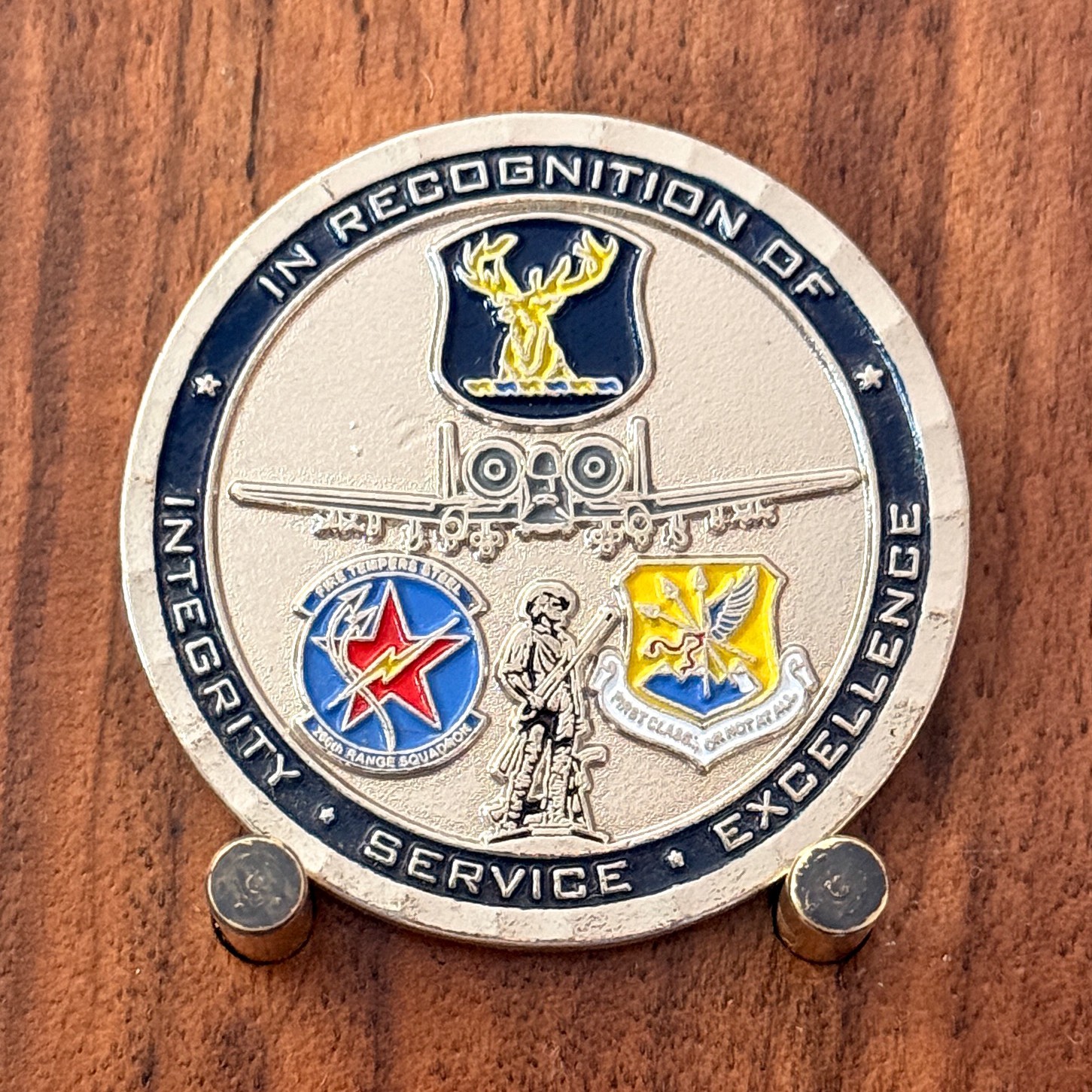 Idaho Air National Guard Presented By The Commander Challenge Coin W#23 Idaho Air National Guard Presented By The Commander Challenge Coin W#23