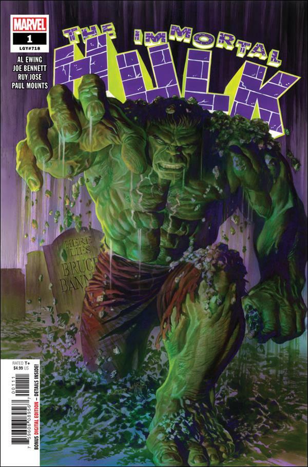 Immortal Hulk #1-50 | ALL Select Covers Main & Variants | ALEX ROSS UPDATED