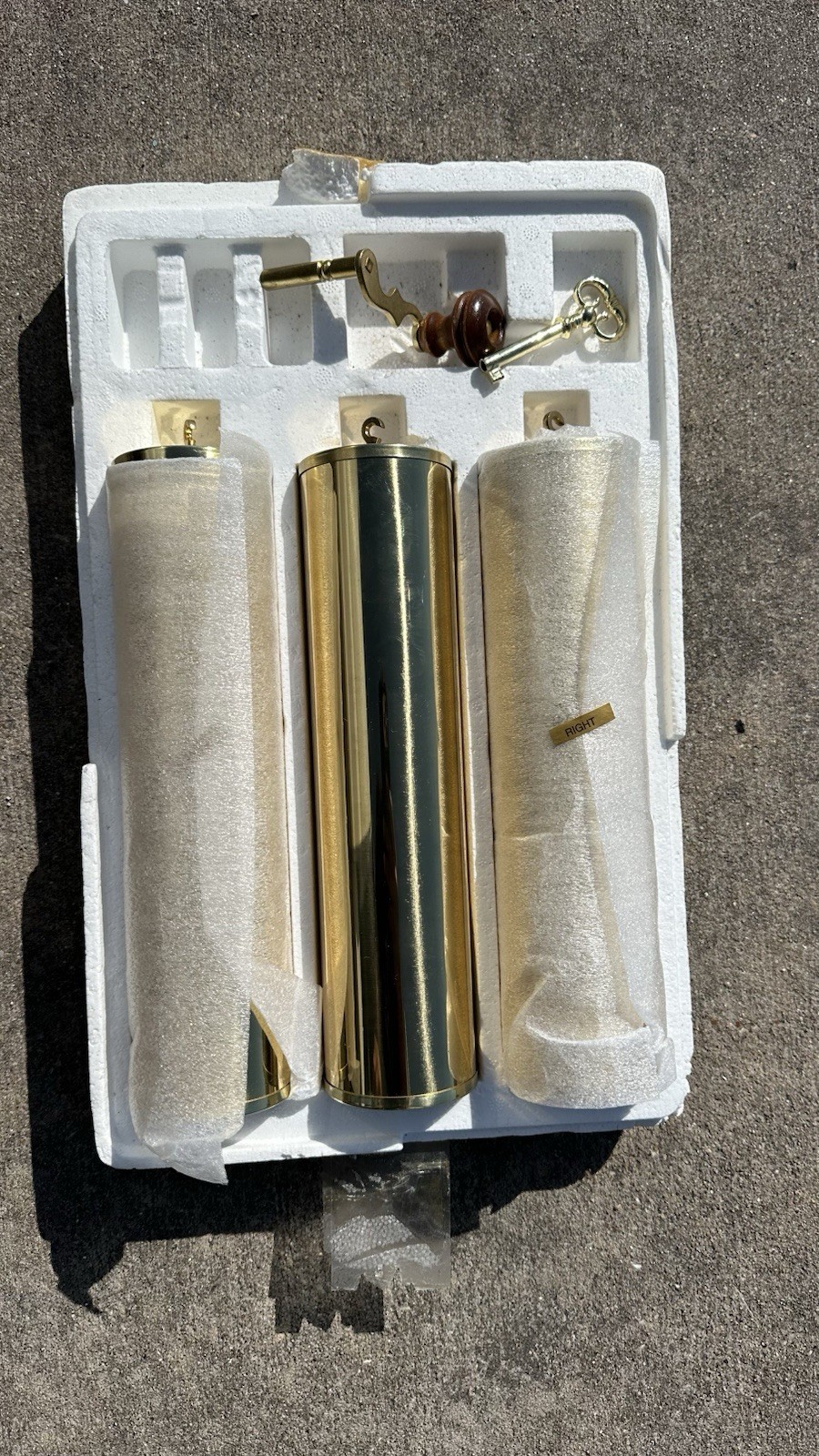 SET OF 3 ANTIQUE /VINTAGE GRANDFATHER CLOCK WEIGHTS 12Lbs Each SET OF 3 ANTIQUE /VINTAGE GRANDFATHER CLOCK WEIGHTS 12Lbs Each