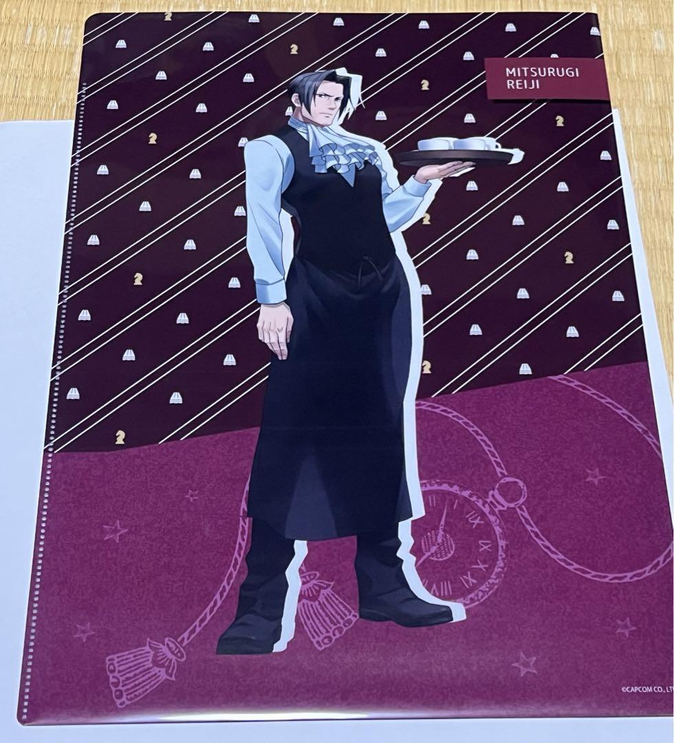 Ace Attorney Capcom Cafe Double Pocket Clear File japan