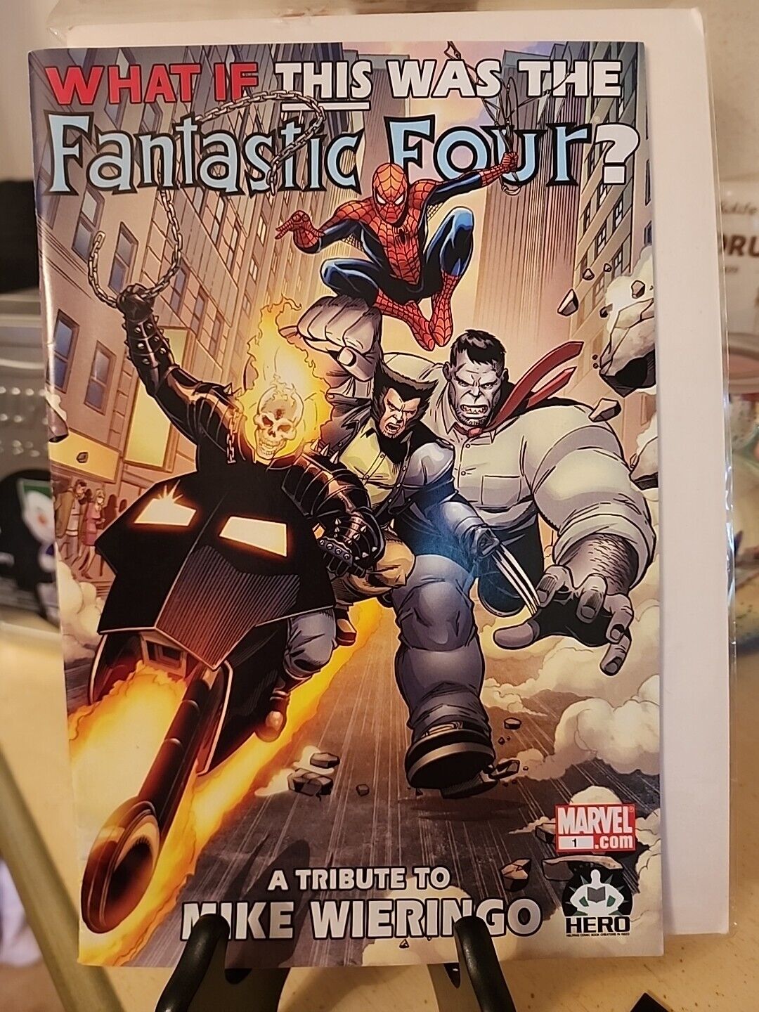 What If:This Was The Fantastic Four? #1 (Marvel,2008) A Tribute To Mike Wieringo