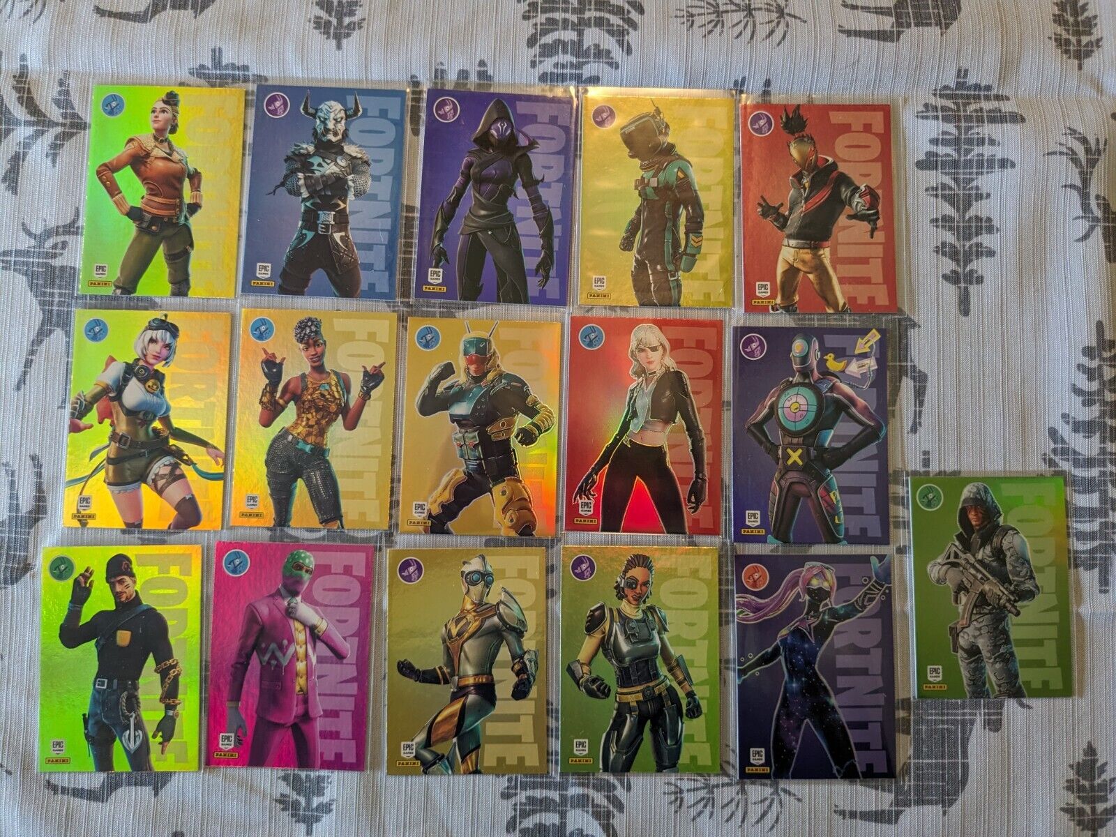fortnite Holo Lot Of 16 Cards 2021 Epic Games Panini