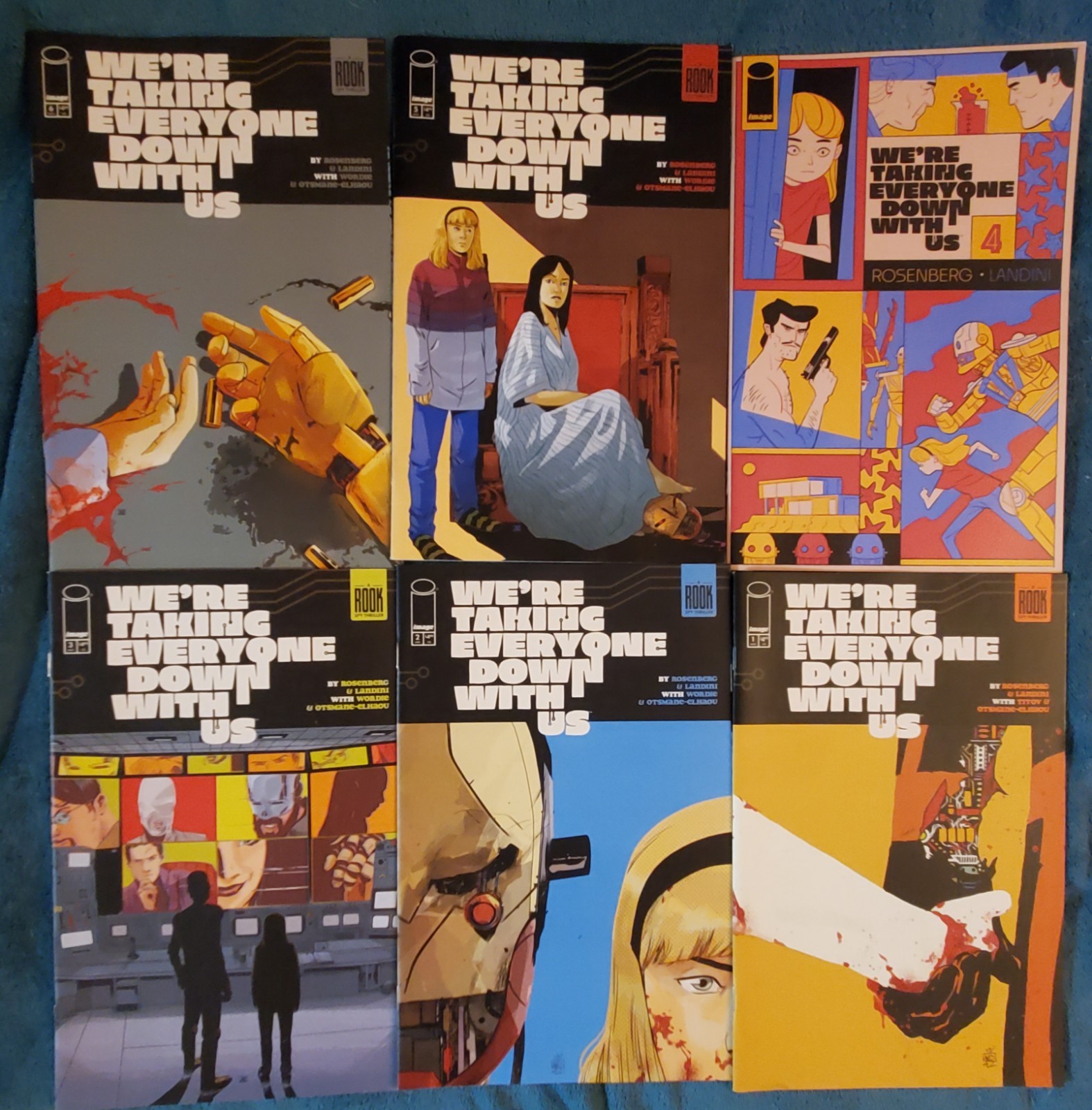 We\'re Taking Everyone Down with Us #1-6 Complete Series - Image Comics
