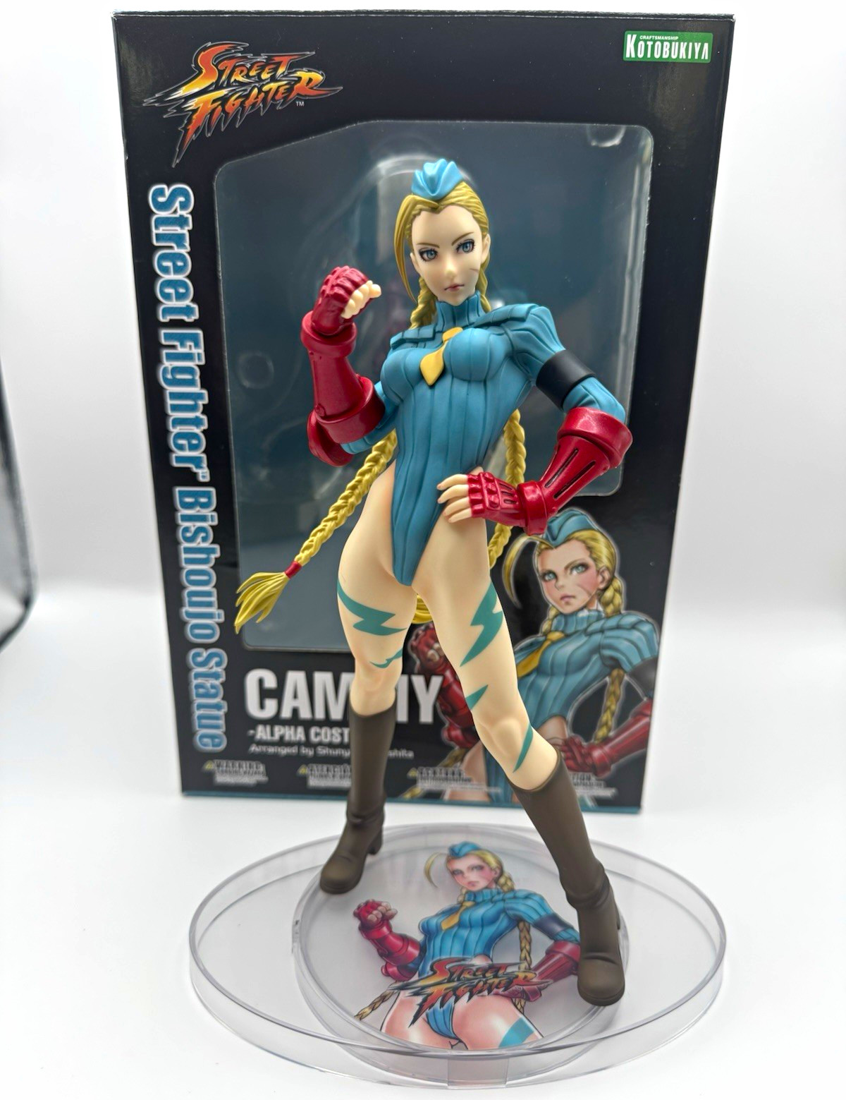 Kotobukiya Street Fighter Bishoujo Cammy Alpha Costume 1/7 Statue Kotobukiya Street Fighter Bishoujo Cammy Alpha Costume 1/7 Statue