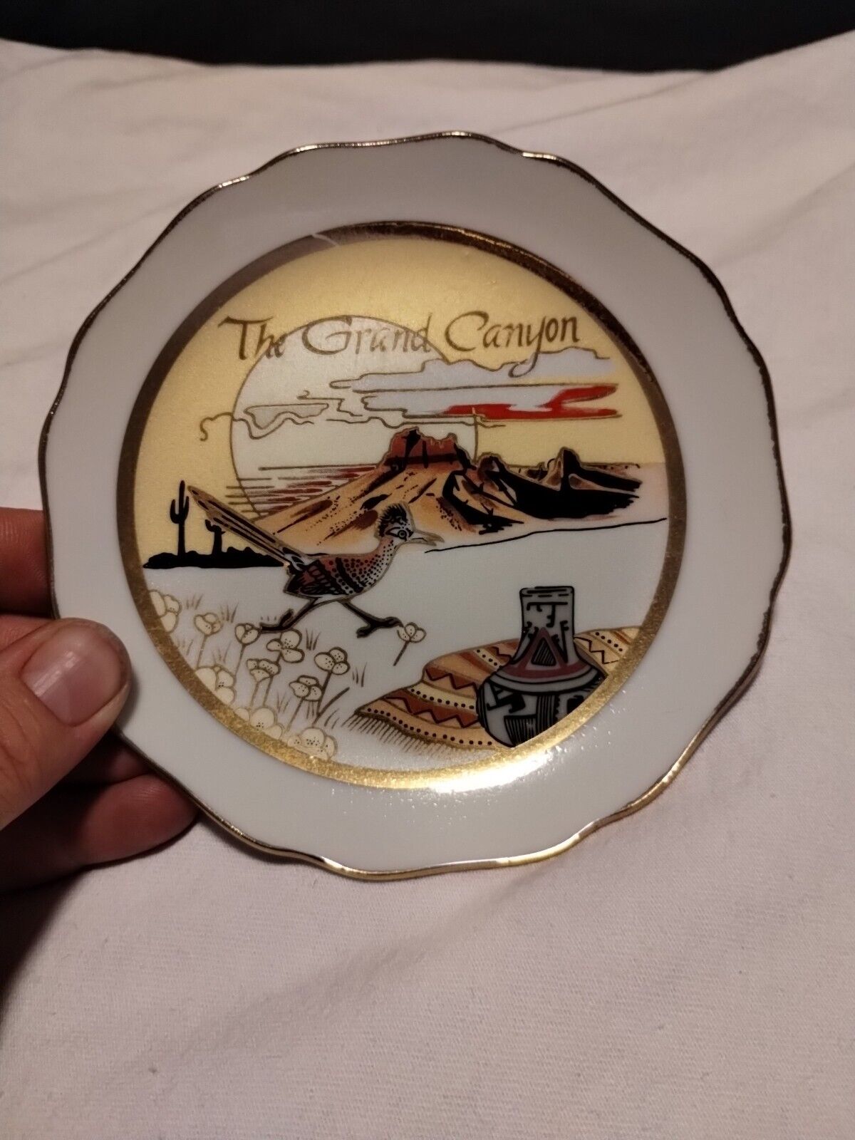 Vintage Grand Canyon Souvenir Plate