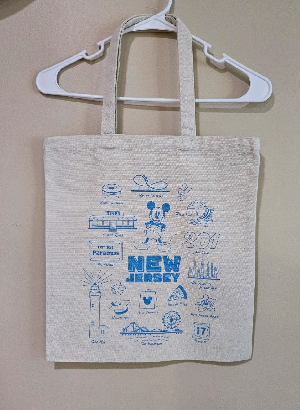 Limited Time New Jersey Disney Store Tote Bag - (New) Limited Time New Jersey Disney Store Tote Bag - (New)