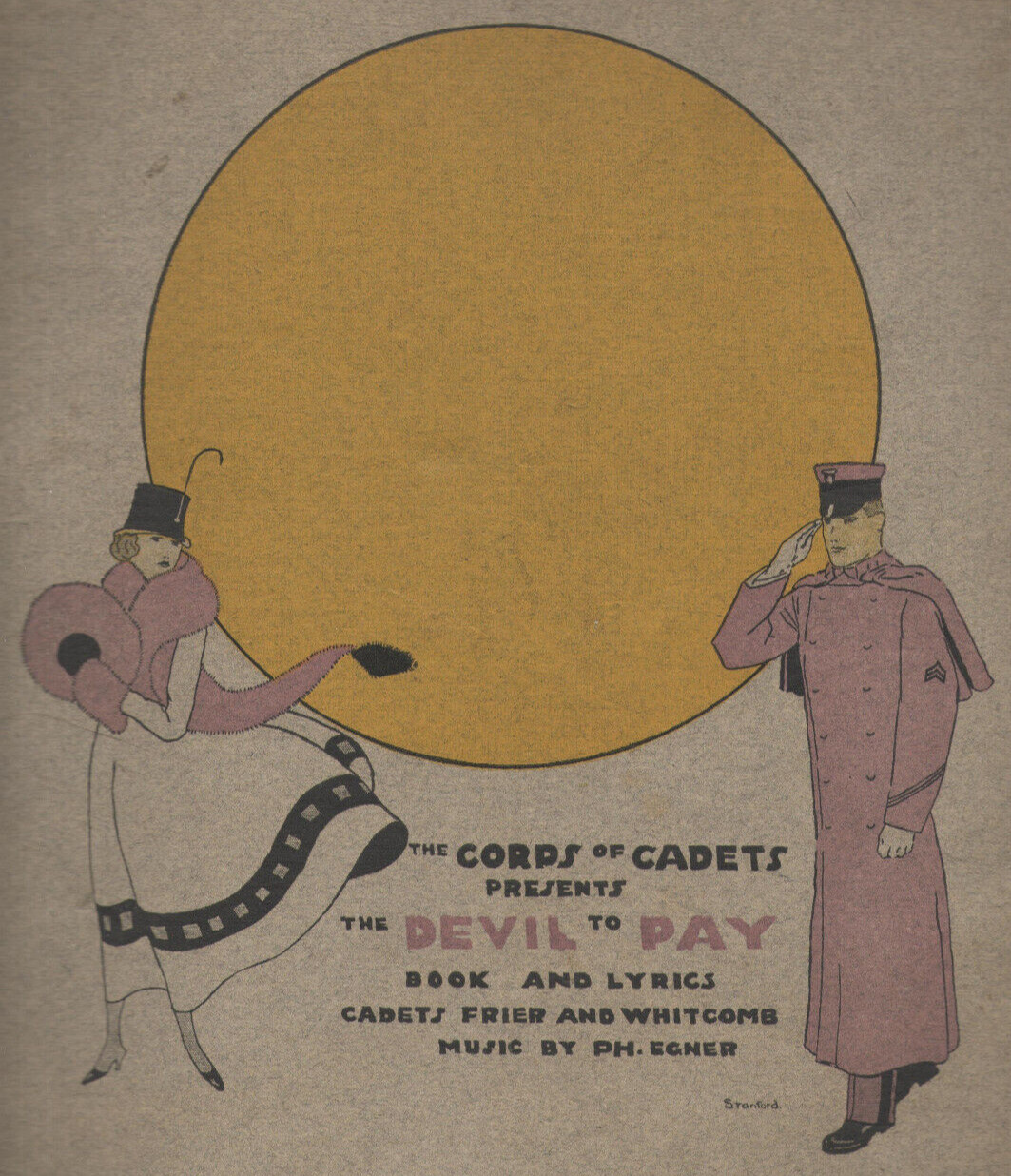VTG 1917 WEST POINT U.S. MILITARY ACADEMY MUSICAL COMEDY IN 3 ACTS BOOK EGNER VTG 1917 WEST POINT U.S. MILITARY ACADEMY MUSICAL COMEDY IN 3 ACTS BOOK EGNER