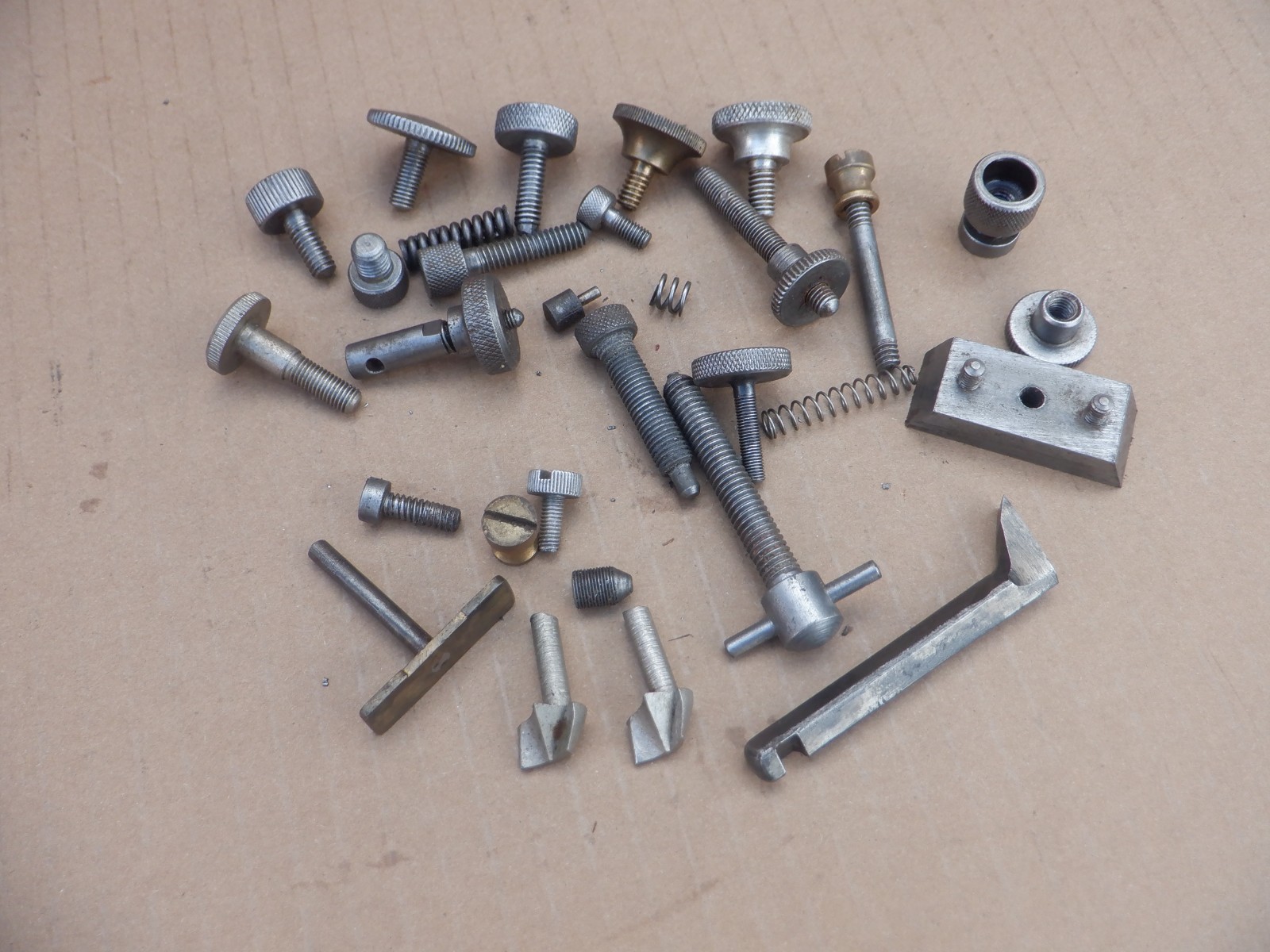JOB LOT OF WOODPLANE SCREWS ECT