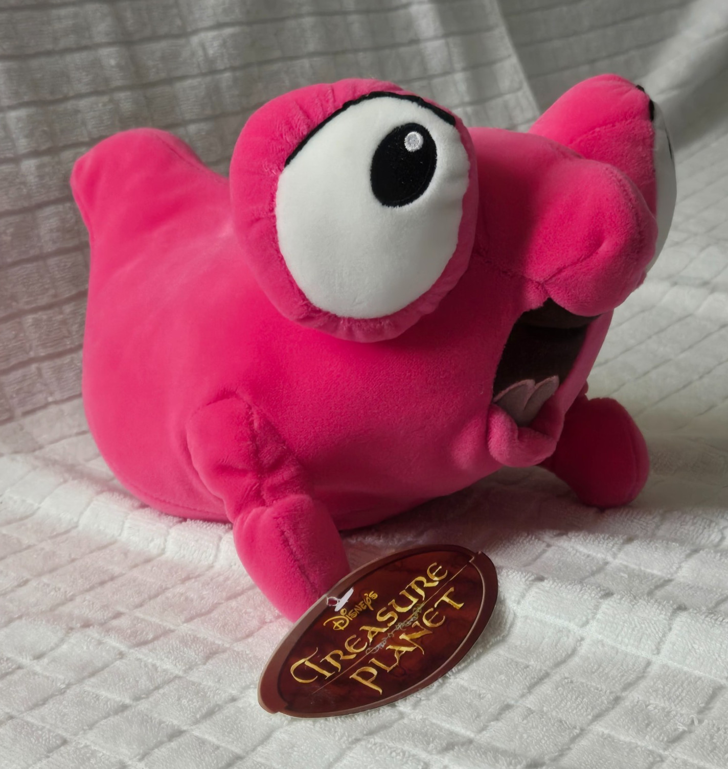 Disney Store Treasure Planet MORPH 12” Pink Blob Stuffed Plush NWT Vintage Disney Store Treasure Planet MORPH 12” Pink Blob Stuffed Plush NWT Vintage