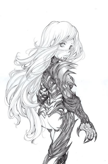 WITCHBLADE #21 - CAMILLA DERRICO COVER D INC 1:50 B&W VARIANT WITCHBLADE #21 - CAMILLA DERRICO COVER D INC 1:50 B&W VARIANT