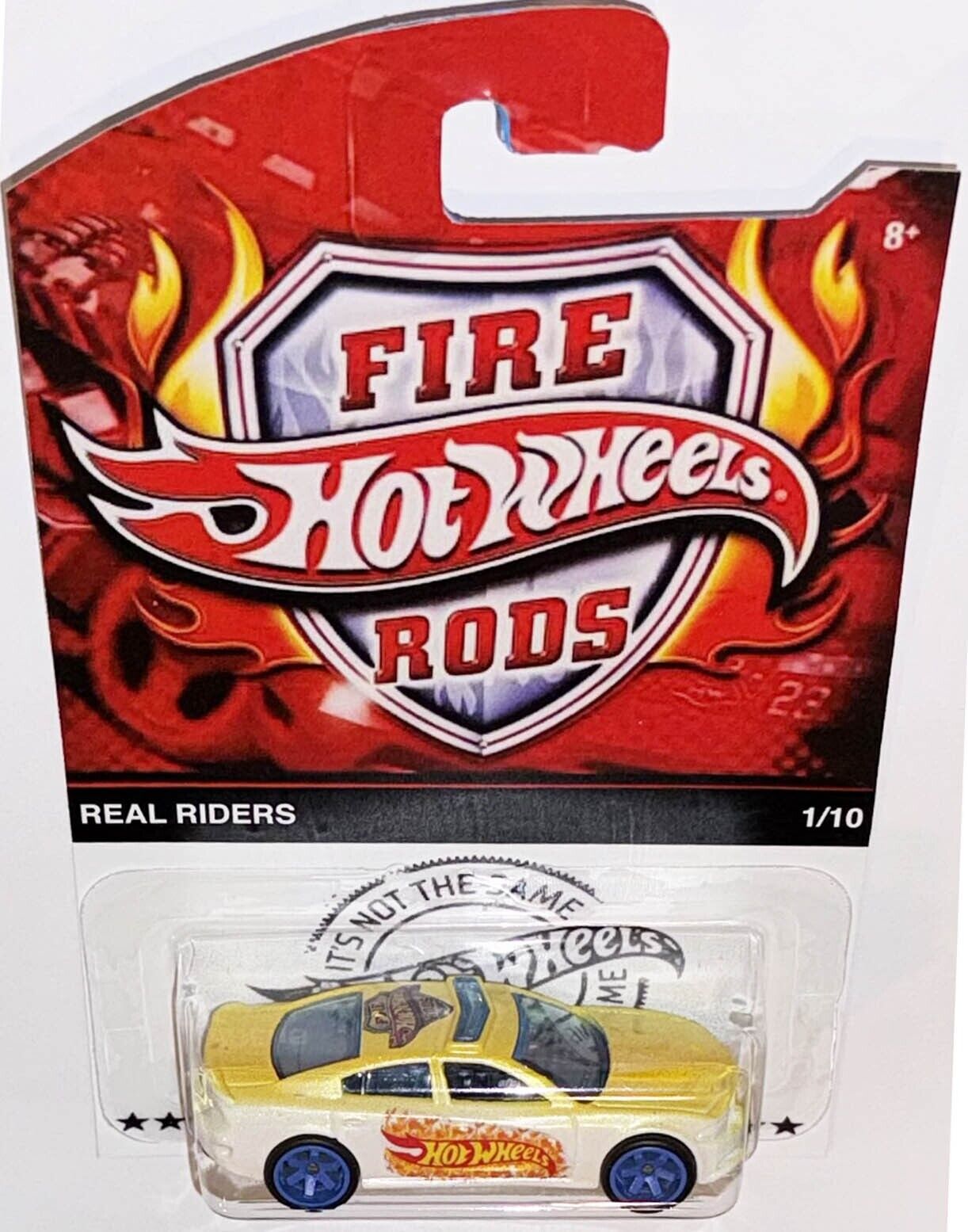 \'15 Dodge Charger SRT Custom Hot Wheels Fire Rods Series w/ Real Riders