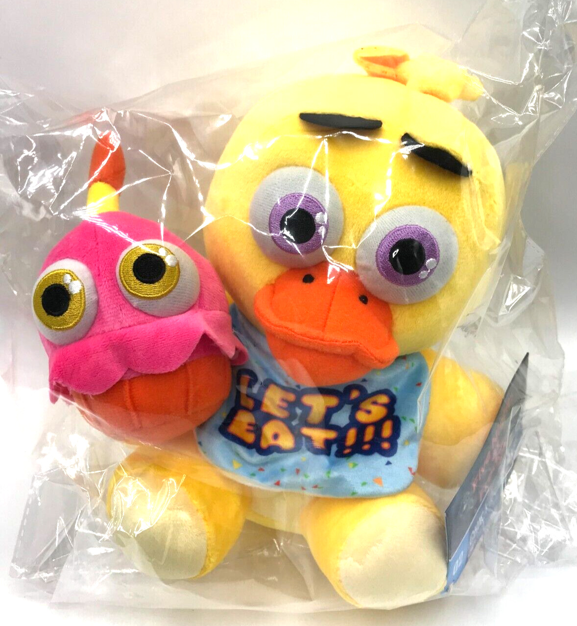 OFFICIAL SANSHEE FNAF CHICA & CUPCAKE PLUSH FIVE NIGHTS AT FREDDY'S NEW SEALED