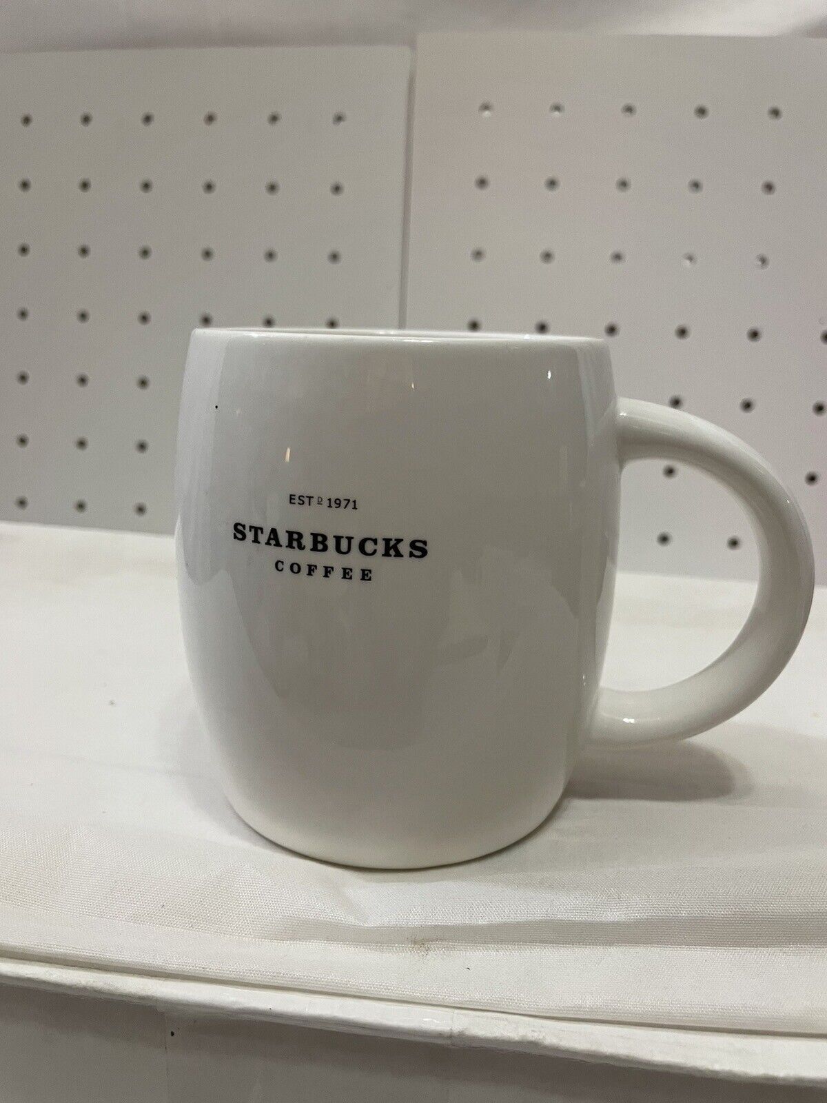 Starbucks Coffee 2008 Minimalist Logo Est. 1971 14oz 20.00