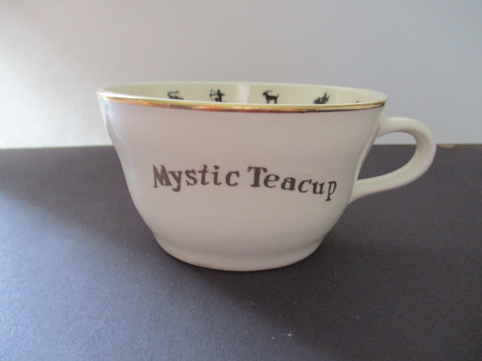 Vtg 1949 Mystic Teacup Canadian Fortune Telling Tea Leaf Reading Tasseography Vtg 1949 Mystic Teacup Canadian Fortune Telling Tea Leaf Reading Tasseography
