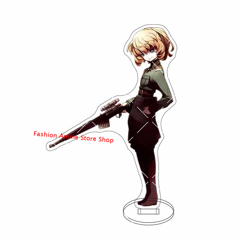 Tanya Von Degurechaff The Saga of Tanya The Evil Acrylic Standees Anime Toy Tanya Von Degurechaff The Saga of Tanya The Evil Acrylic Standees Anime Toy