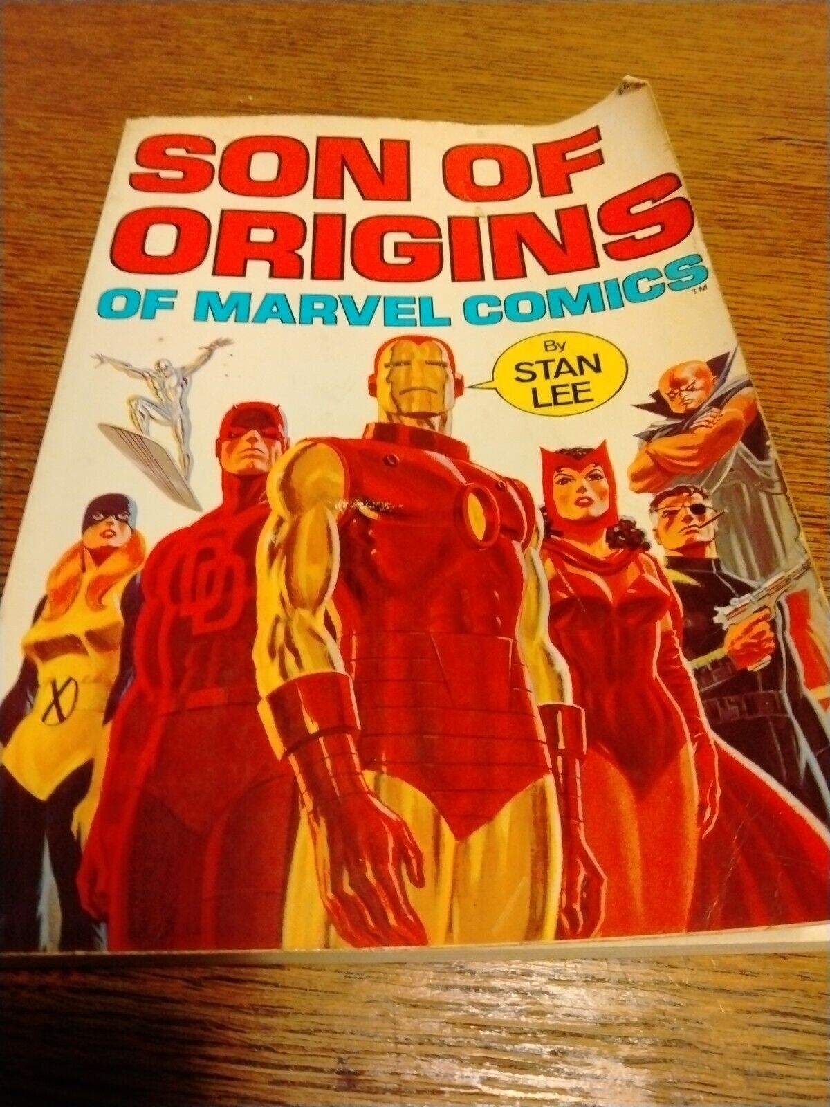 SON of ORIGINS of MARVEL COMICS by STAN LEE SC BOOK FIRESIDE 1975 FIRST PRINT