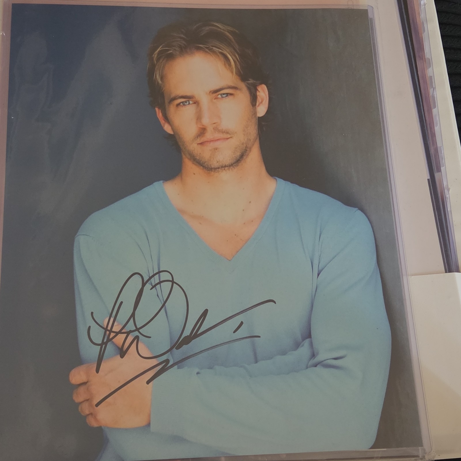 Paul Walker Signed Original Celebrity Photo w/ Stargraphs COA (Autographed)