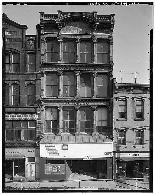 Photo:South Norwalk CT 1900s South Main St Commercial Buildings HABS