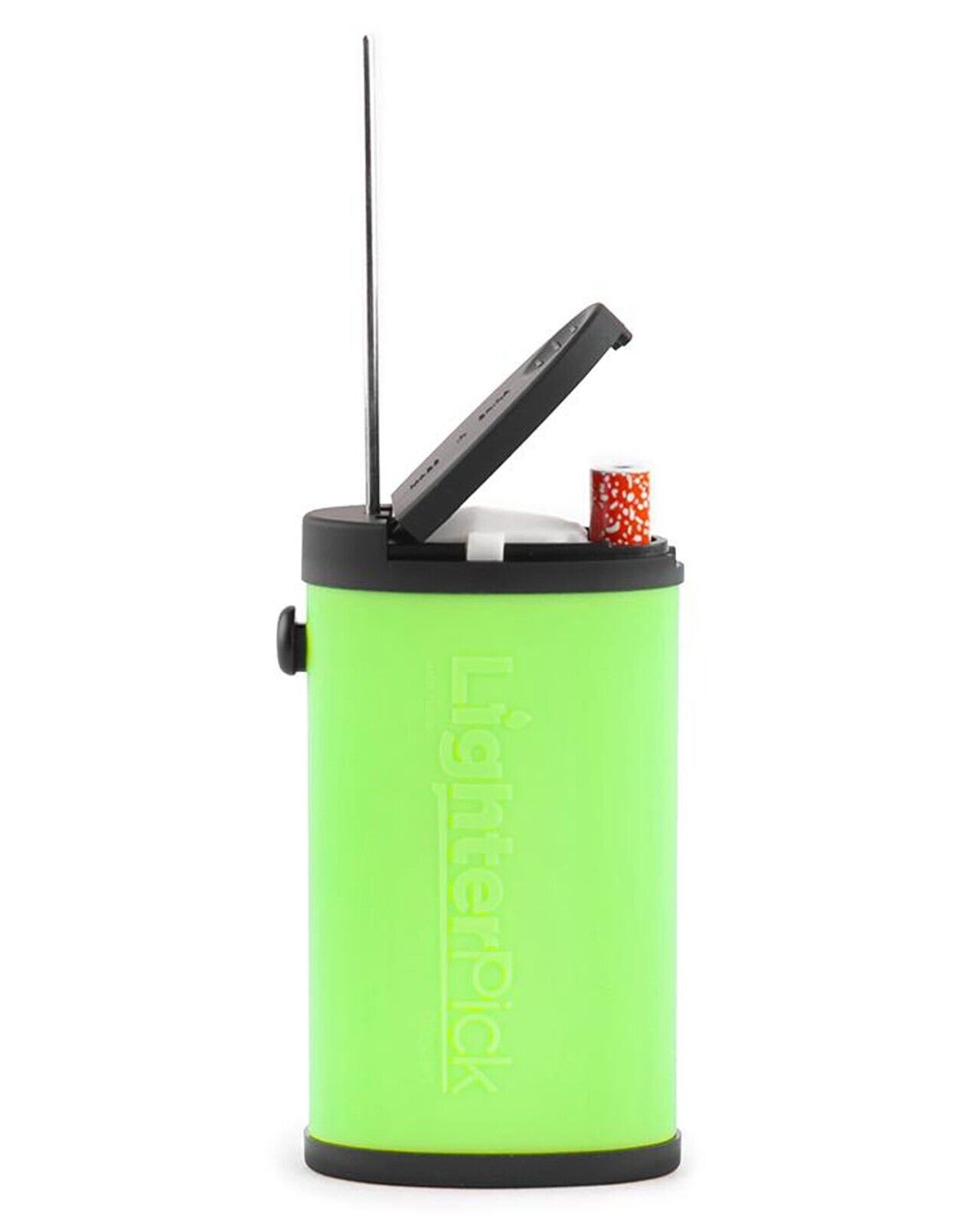 LighterPick All-in-One Waterproof Smoking Dugout Scent Resistant Color Green