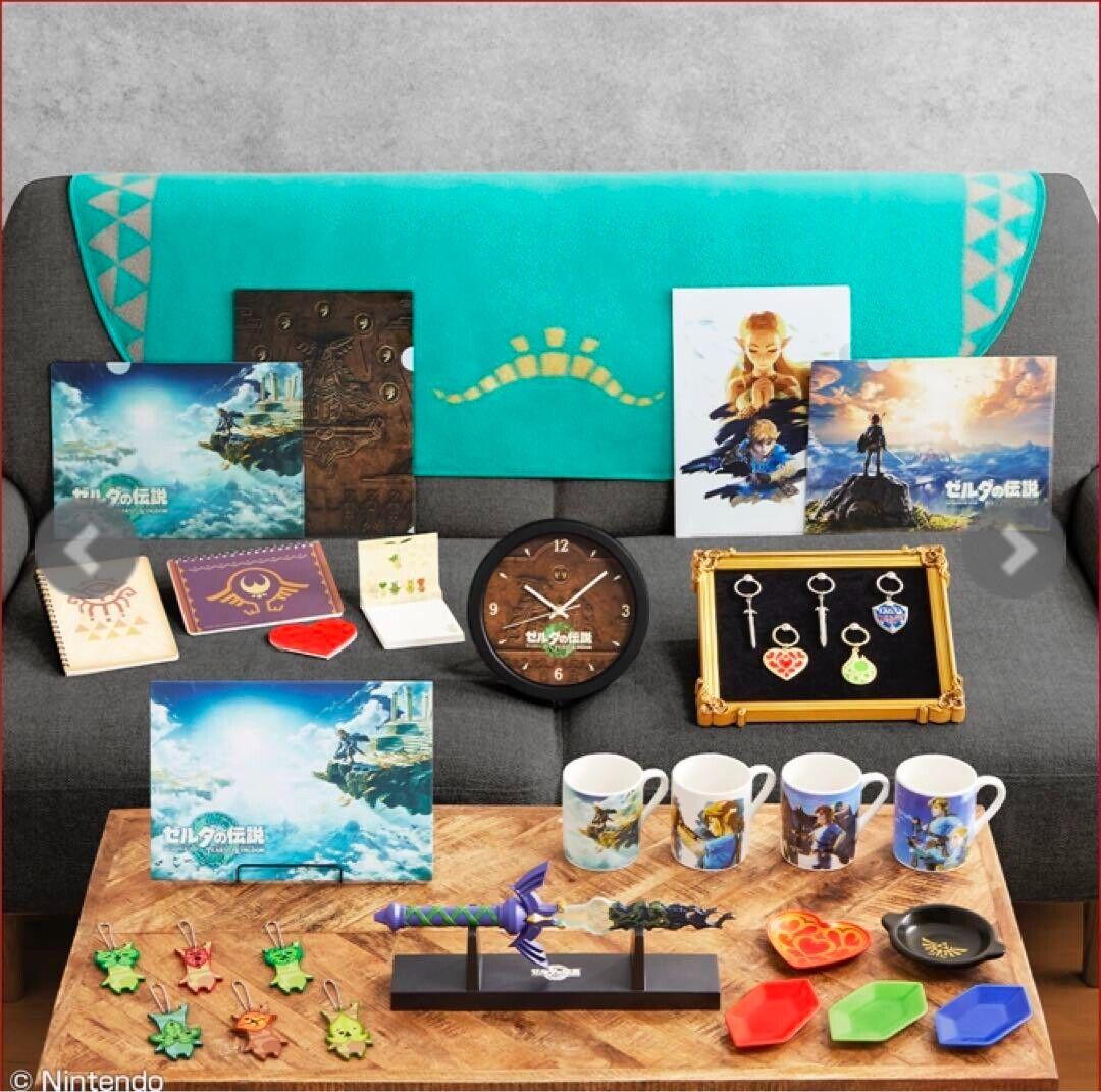 The Legend of Zelda Tears of the Kingdom  Ichiban Kuji Full Complete Set 30Items