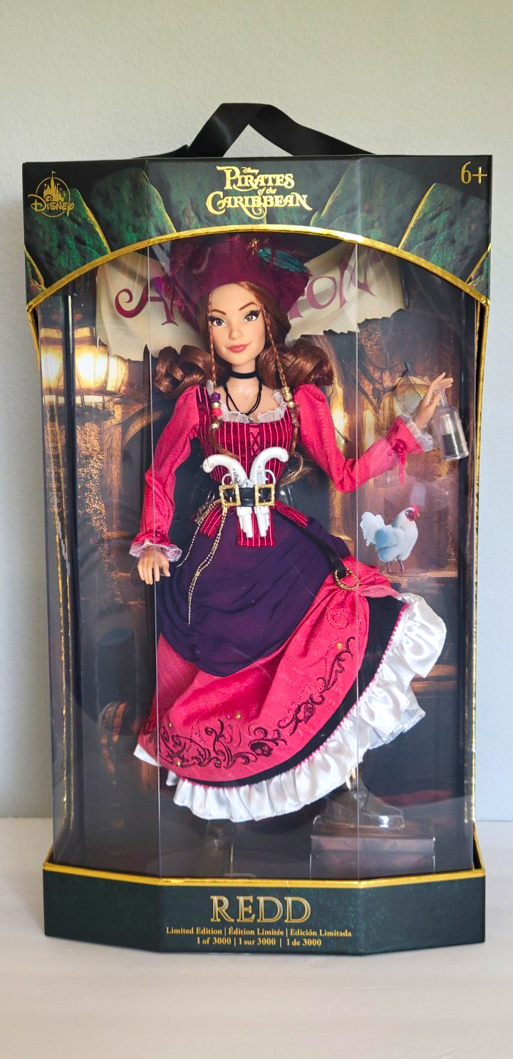 Disney Pirates of the Caribbean Redd Doll Limited Edition 1/3000