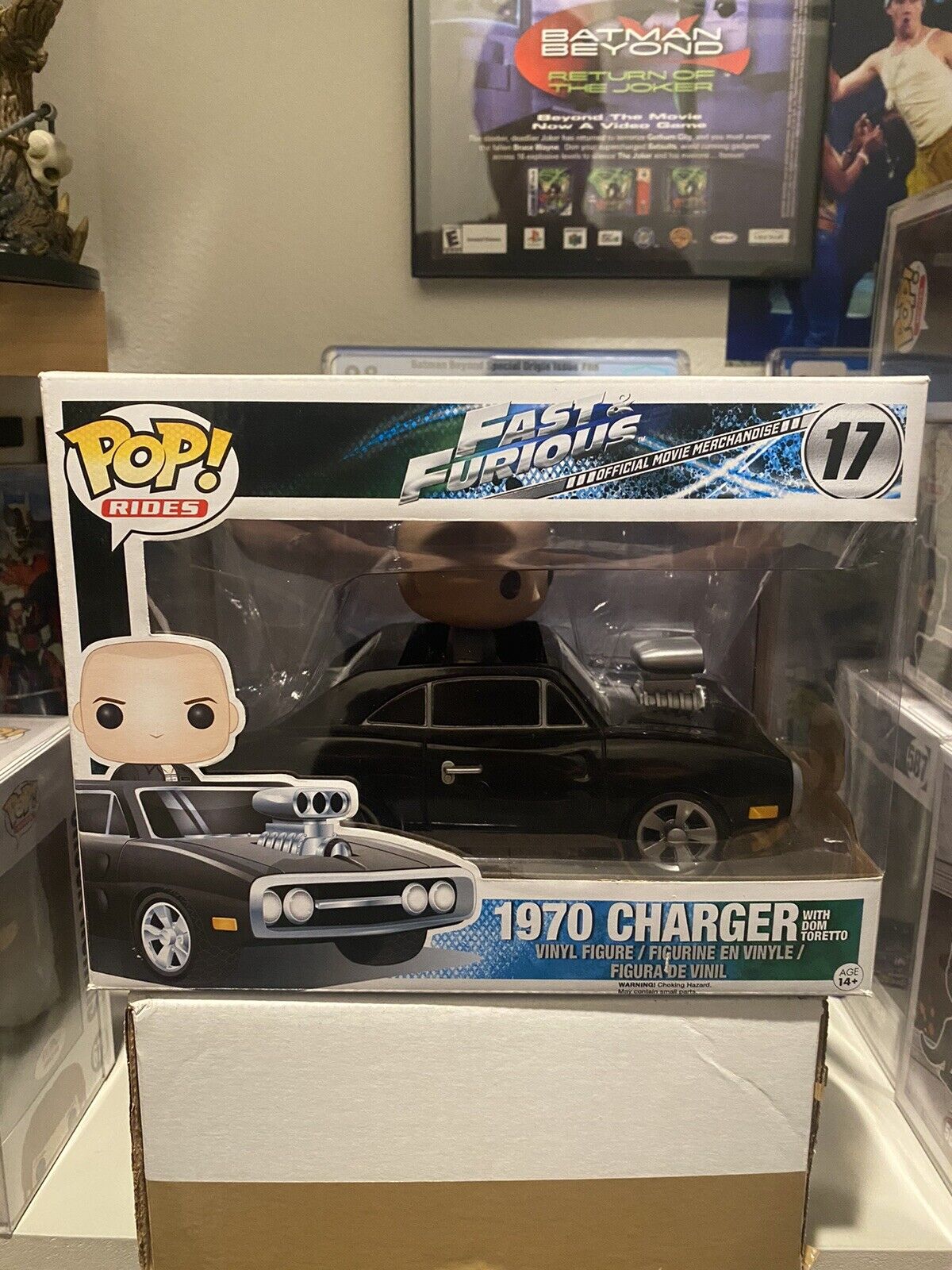 Funko Pop 1970 Dodge Charger With Dom Toretto