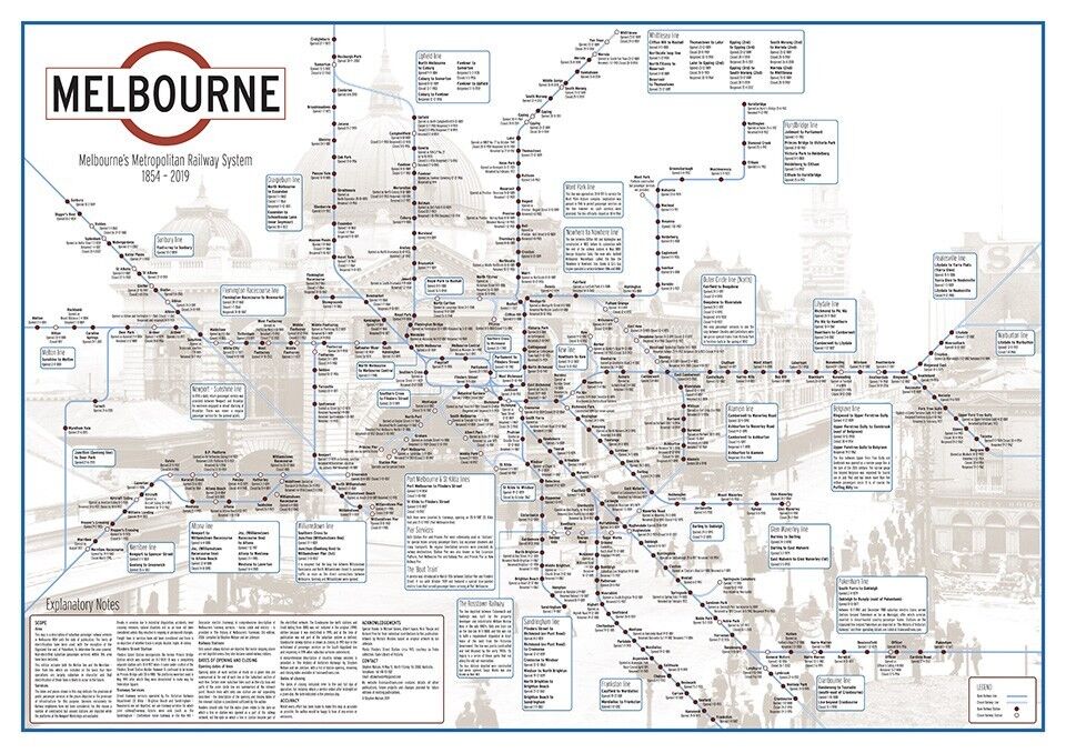 The History of Melbourne's Metropolitan Railway System